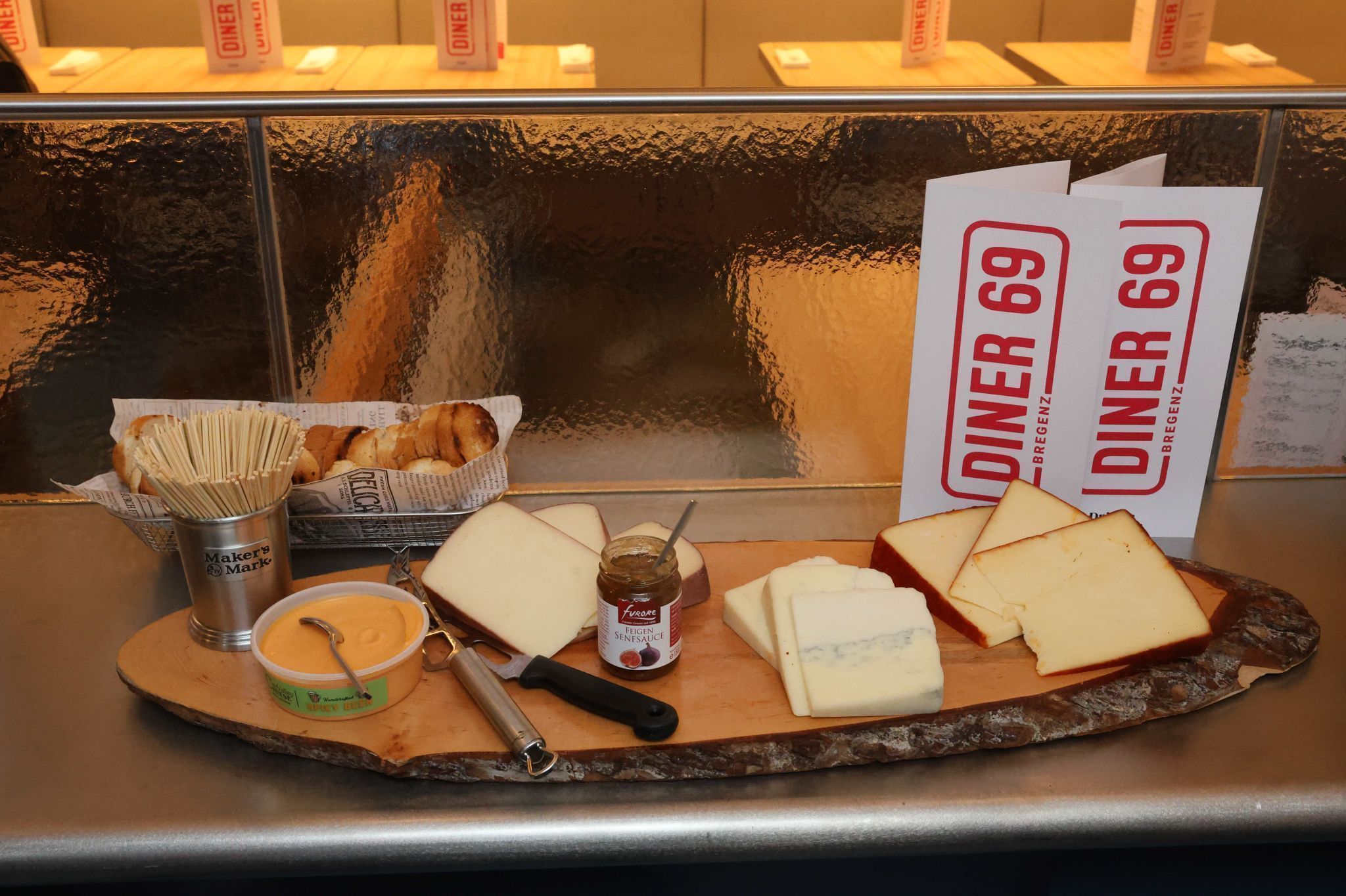 Aus Wisconsin importierter Käse.