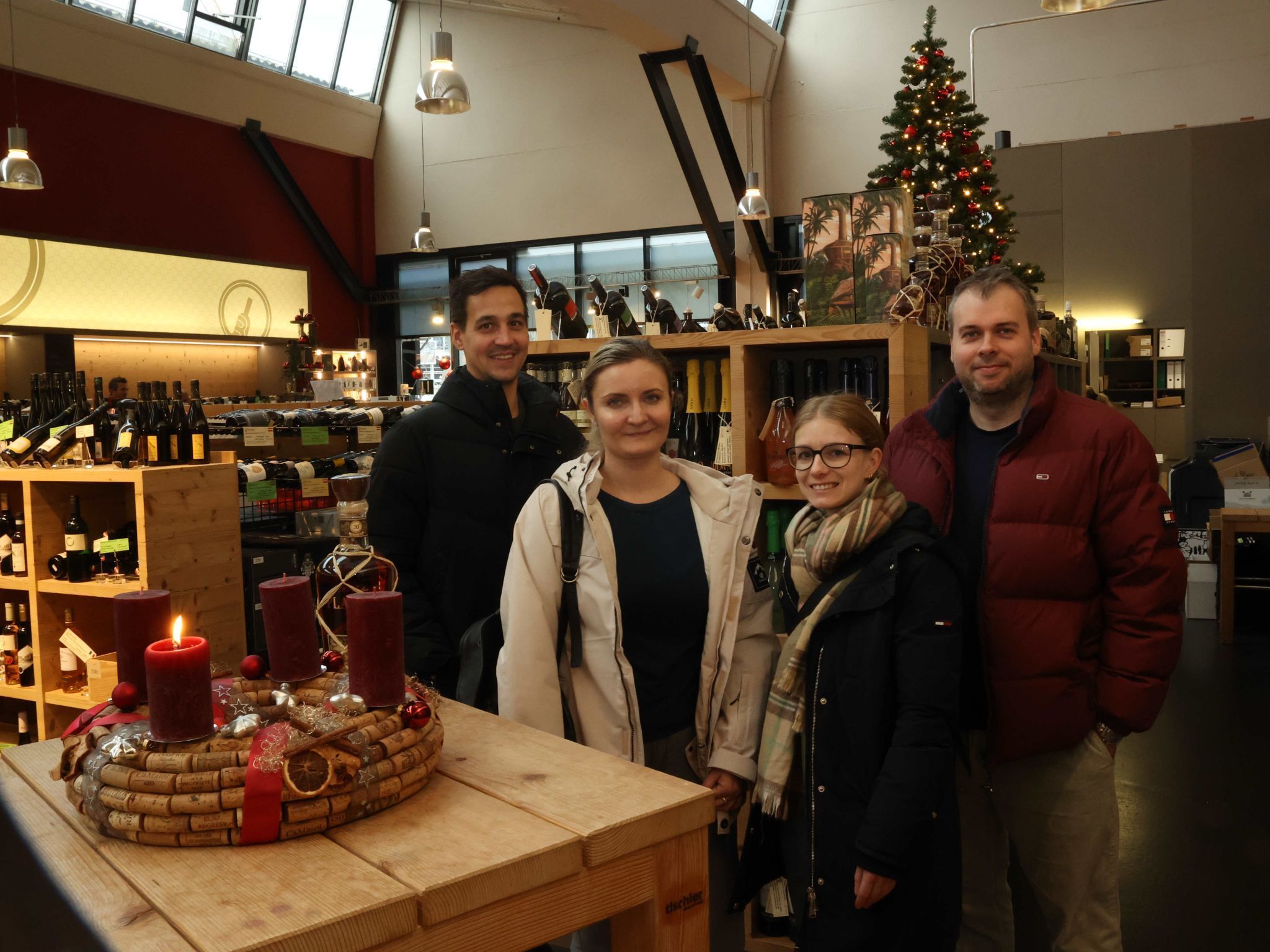 Andi Blum, Sabrina B+Galehr, Johanna Gasser und Akos Balogh.