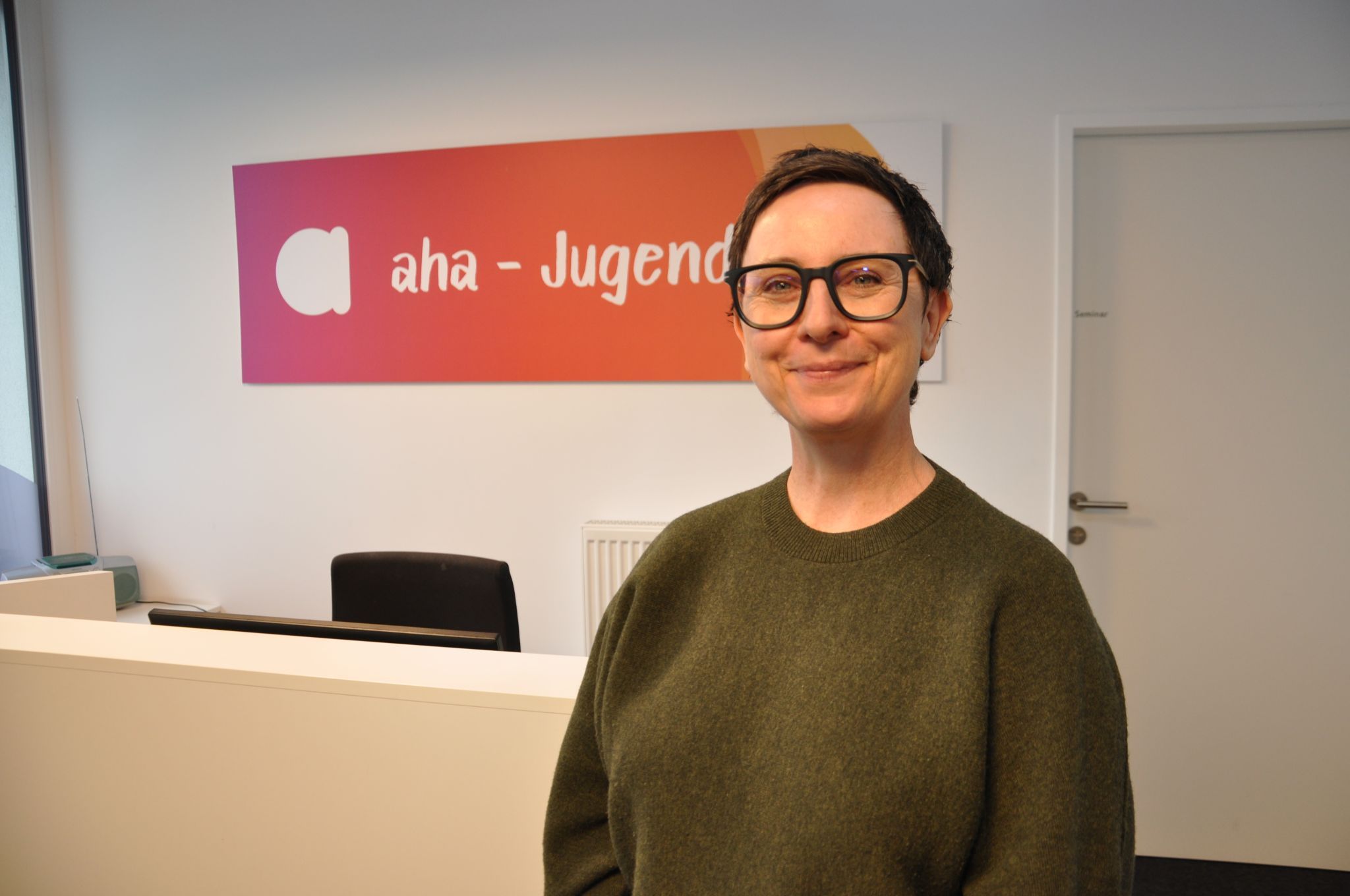 Carola Vuissa arbeitet mit Begeisterung mit Jugendlichen zusammen.