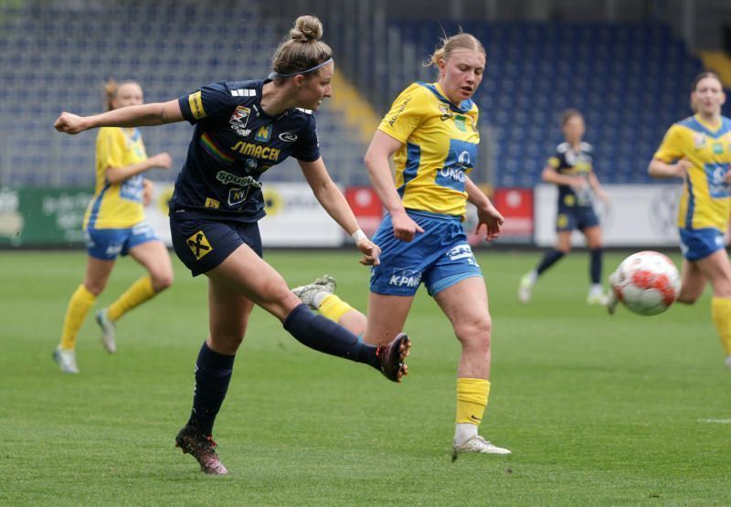 Carina Brunold spielt meistens von Beginn weg in St. Pölten.GEPA