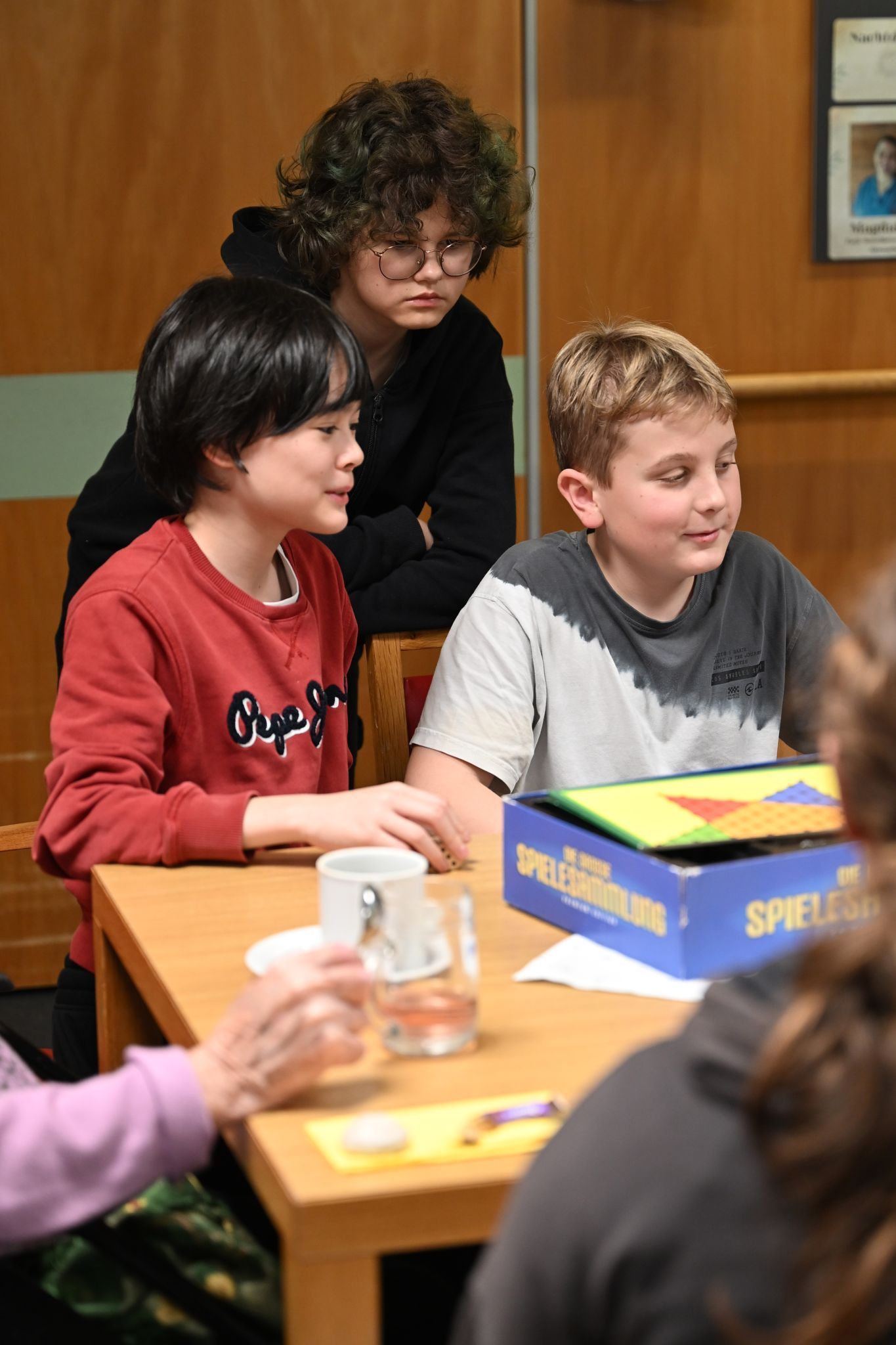 Manche Schüler fühlten sich wohler in der Beobachterrolle.