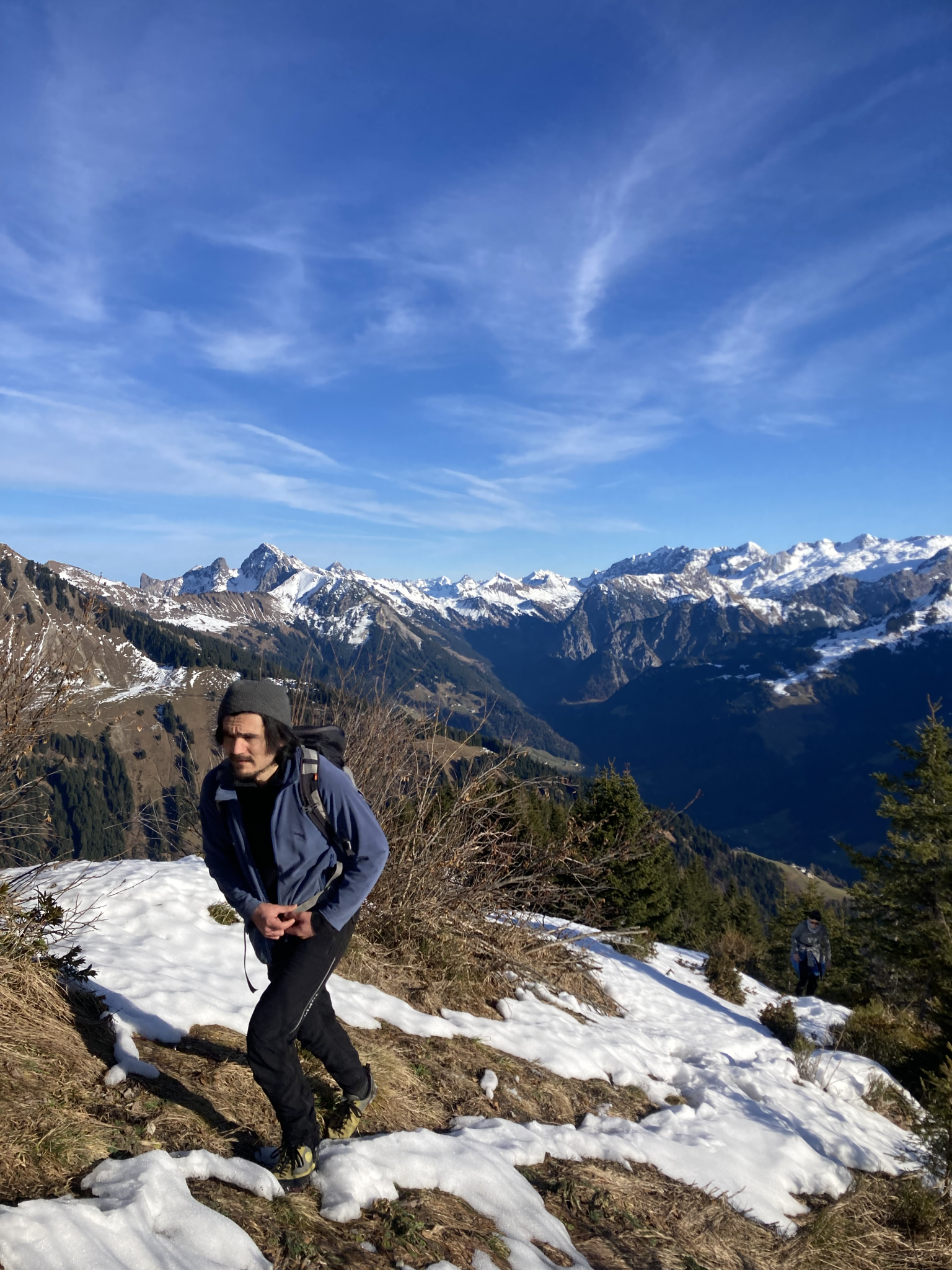 Wandern und Bewegung in der Natur sind die bevorzugten Hobbys von Johannes Nigsch