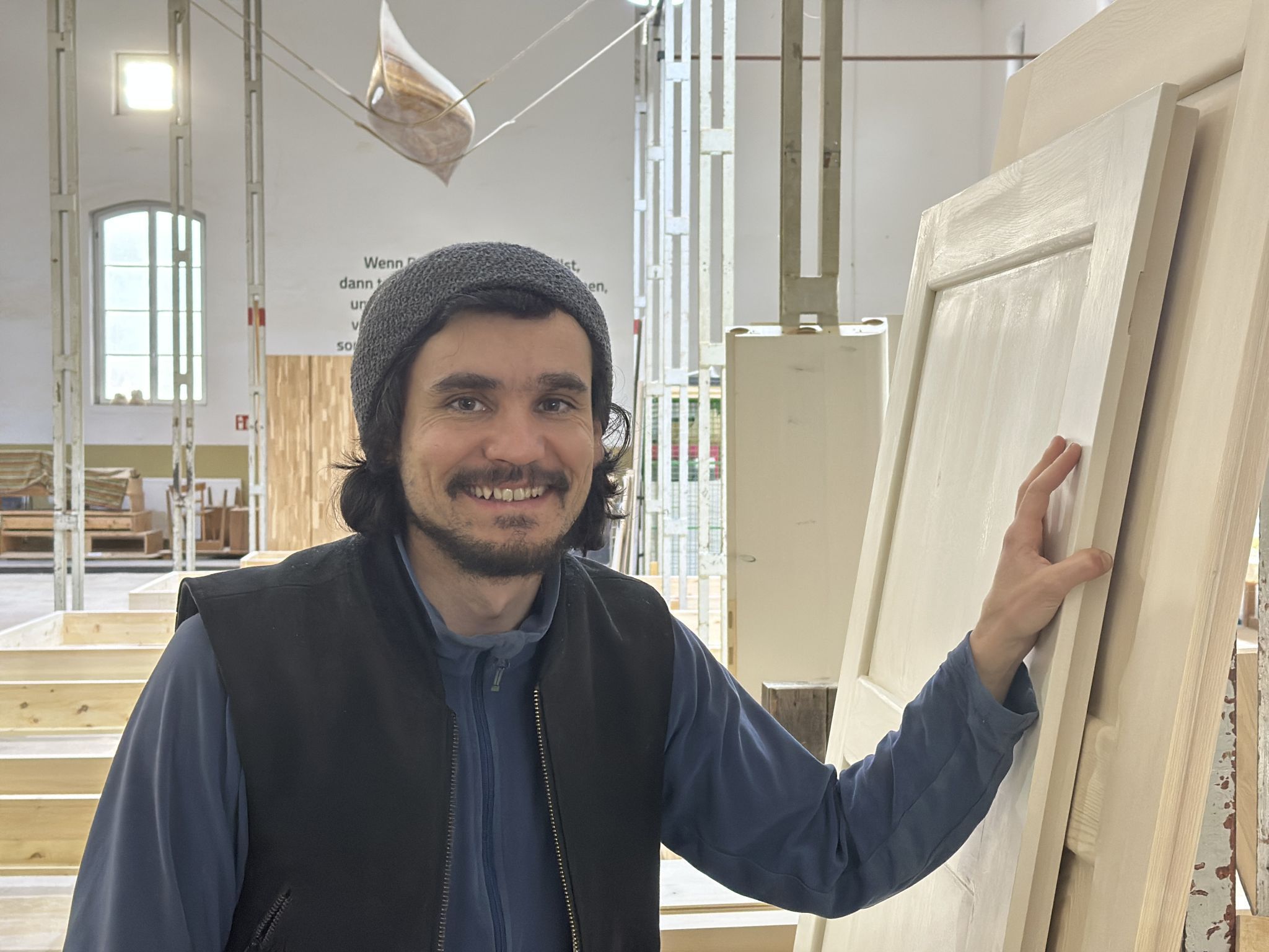 Johannes Nigsch ist konsequent mit dem Umgang der Ressource Holz 