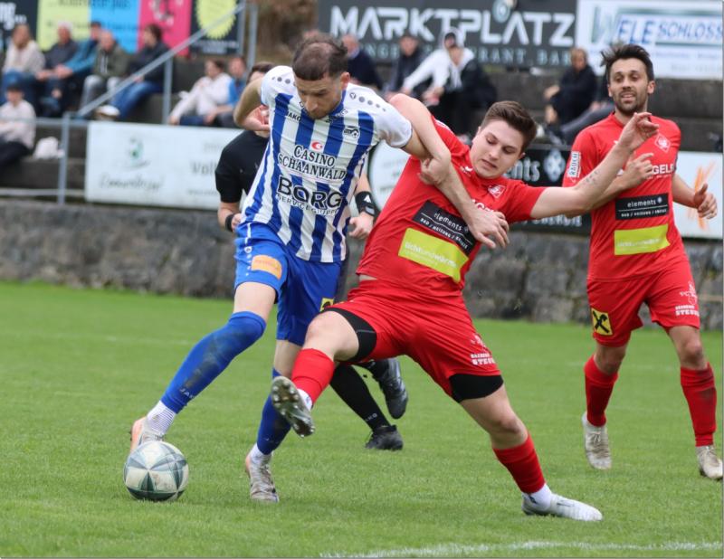 Rene Nesensohn (r.) wechselt nach Frastanz.