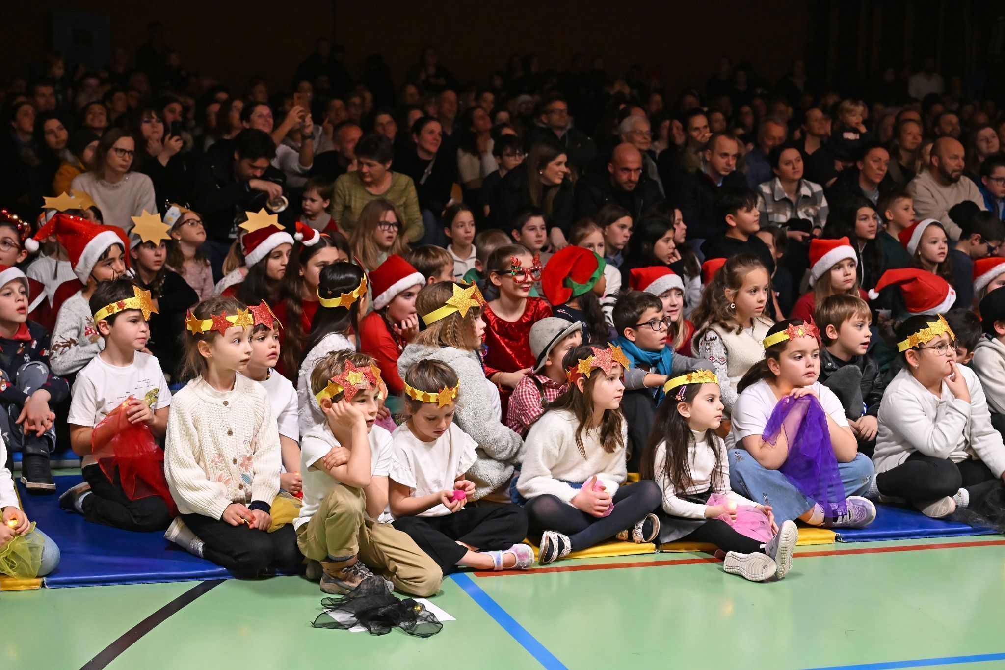 Gebannt verfolgte das Publikum das vielfältige Programm.