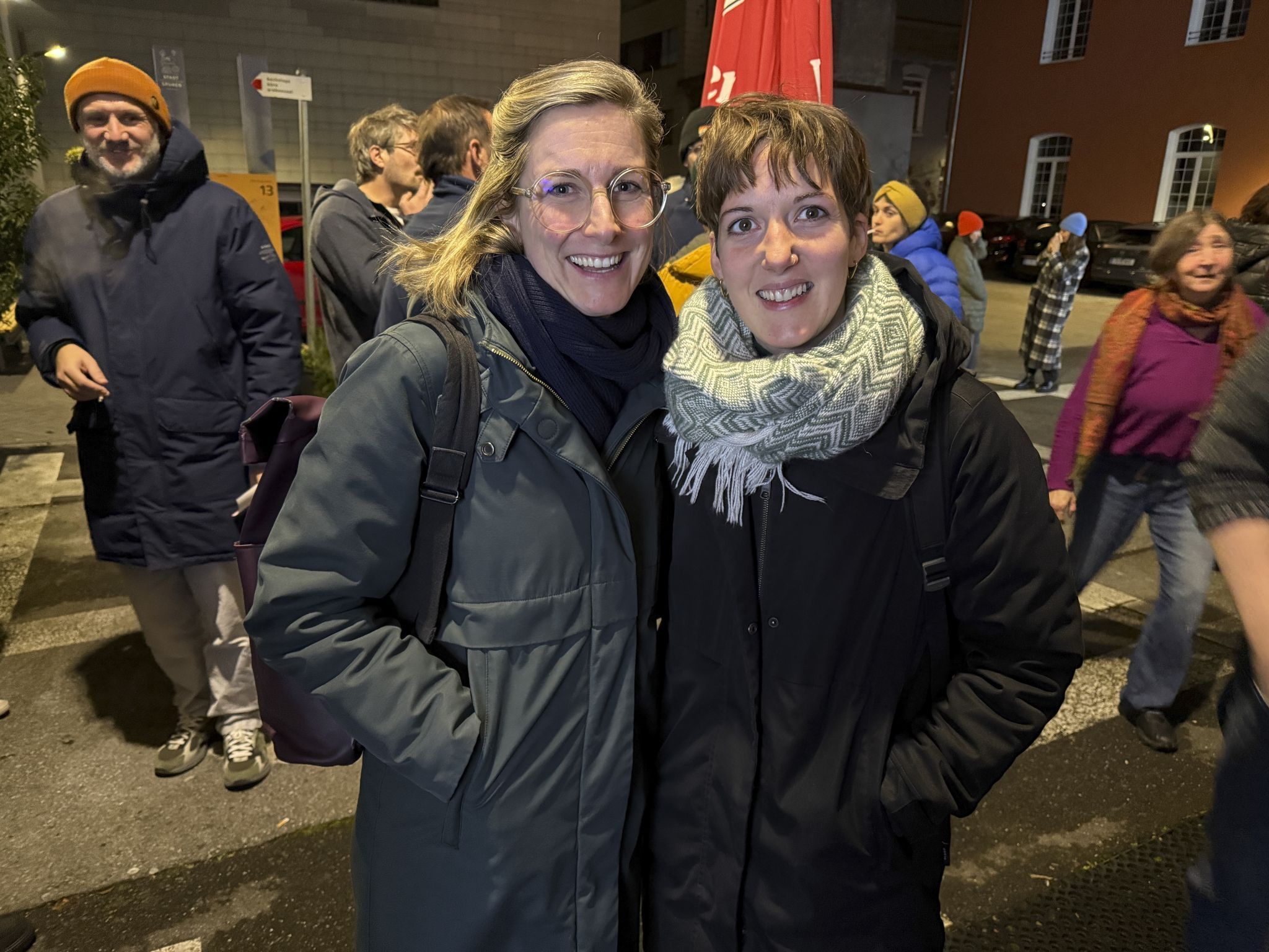 Applaus gabs von Katharina Fink und Hannah Karres