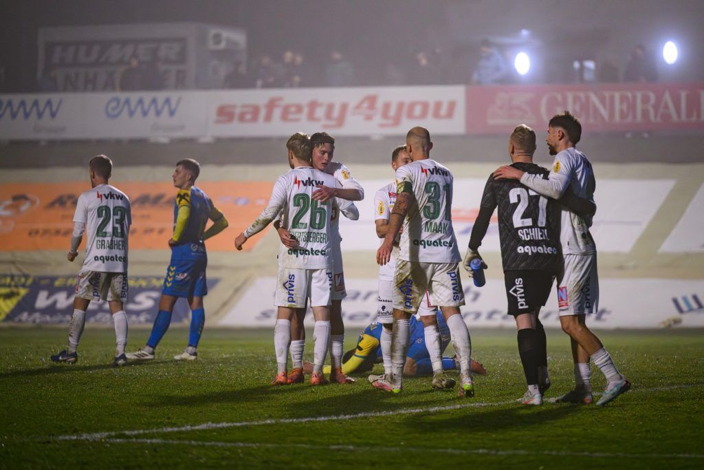 Zum Jahresabschluss: Lustenau mit glücklichem Sieg in Wels