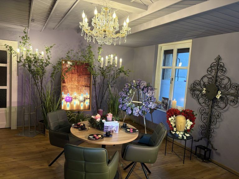 "Trotz der schweren Situation soll es ein Rahmen sein, der hell ist"