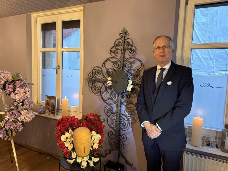 "Trotz der schweren Situation soll es ein Rahmen sein, der hell ist"