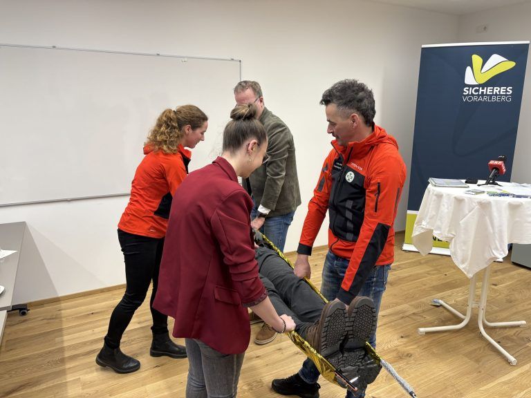 Mit Verantwortung, Rettungsdecke und einer Eselsbrücke ins freie Gelände