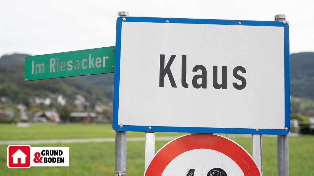 Wo Grundstücke in Klaus um 922.500  Euro verkauft wurde