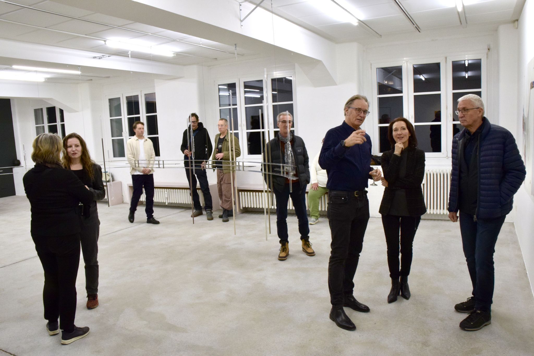 Die laufende Ausstellung im Kunstforum Montafon, Kronengasse 6, in Schruns trägt den Titel