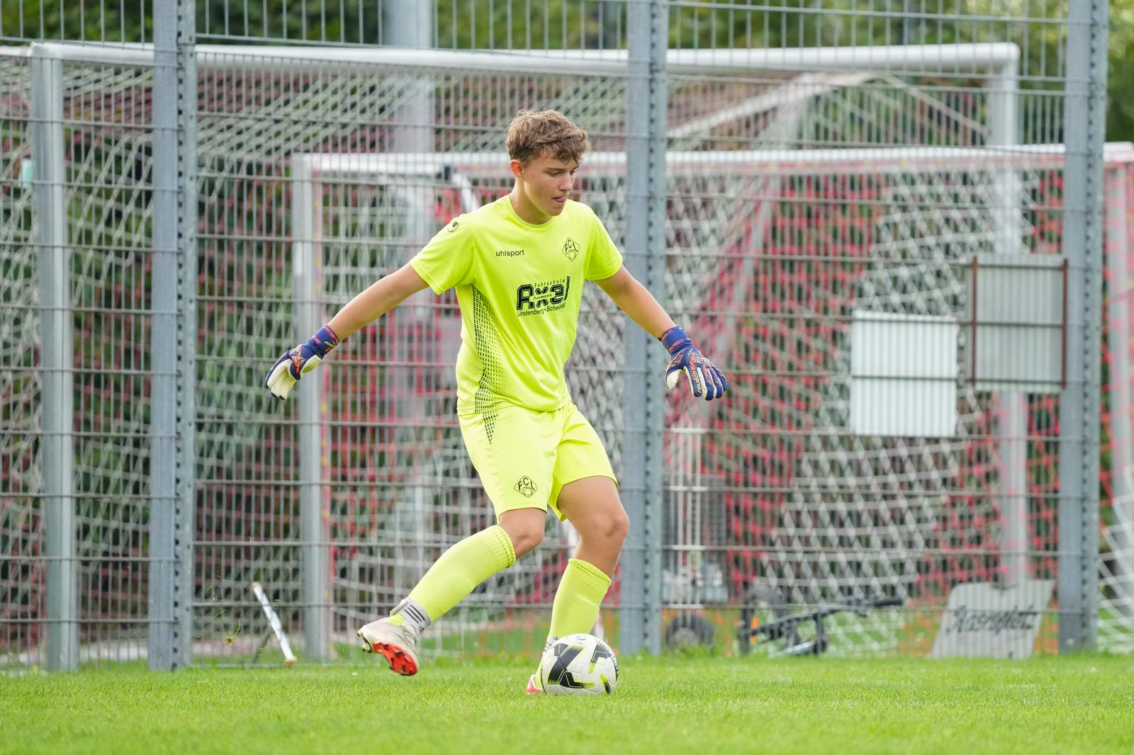 Maurice Steidle will sich in Langen gut präsentieren.PRIVAT