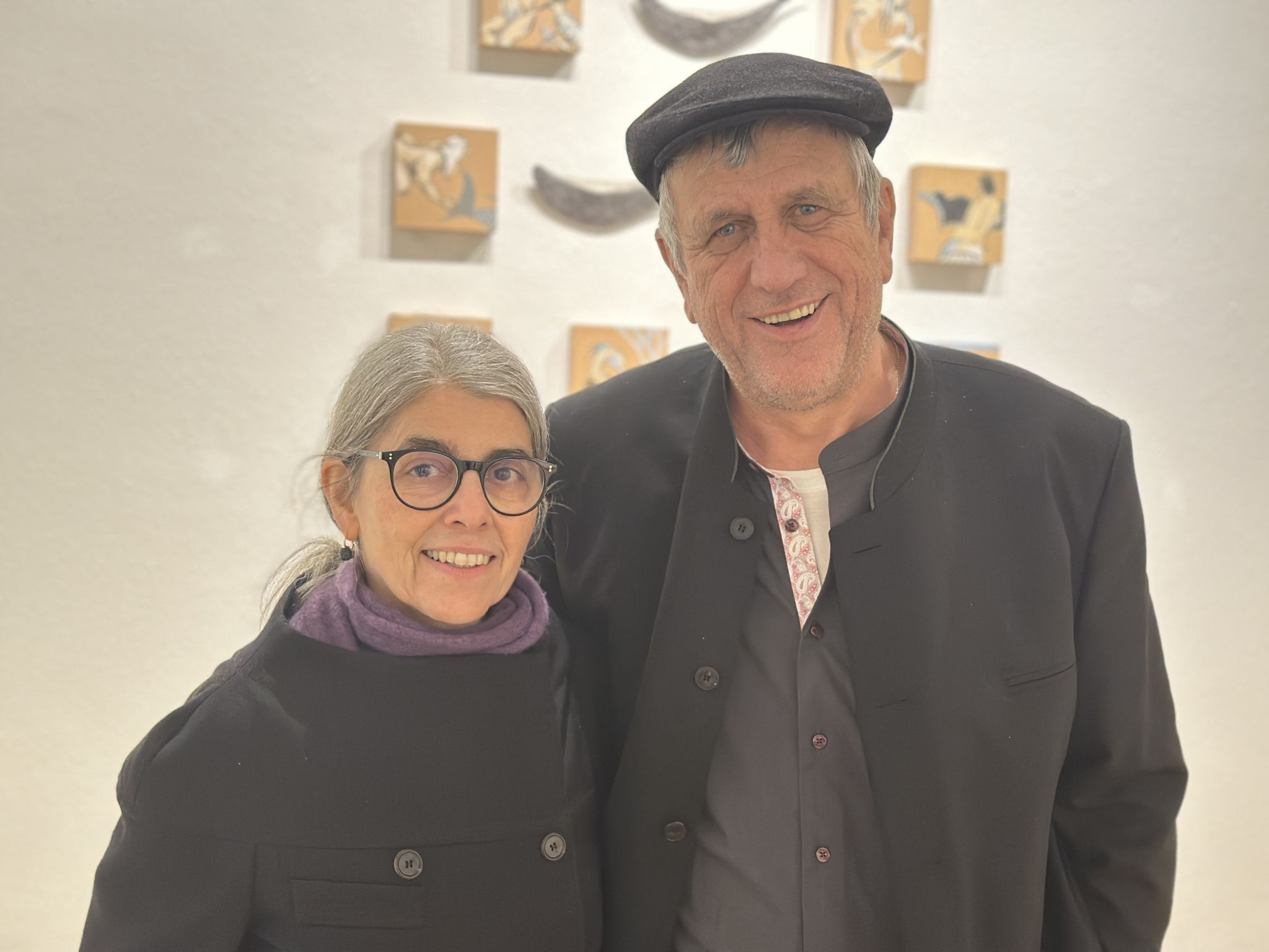 Ulrike und Armin Summer aus Klaus waren von der Ausstellung