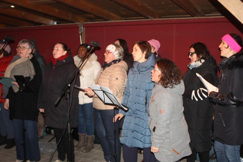 Chor Pleasure überzeugte. 