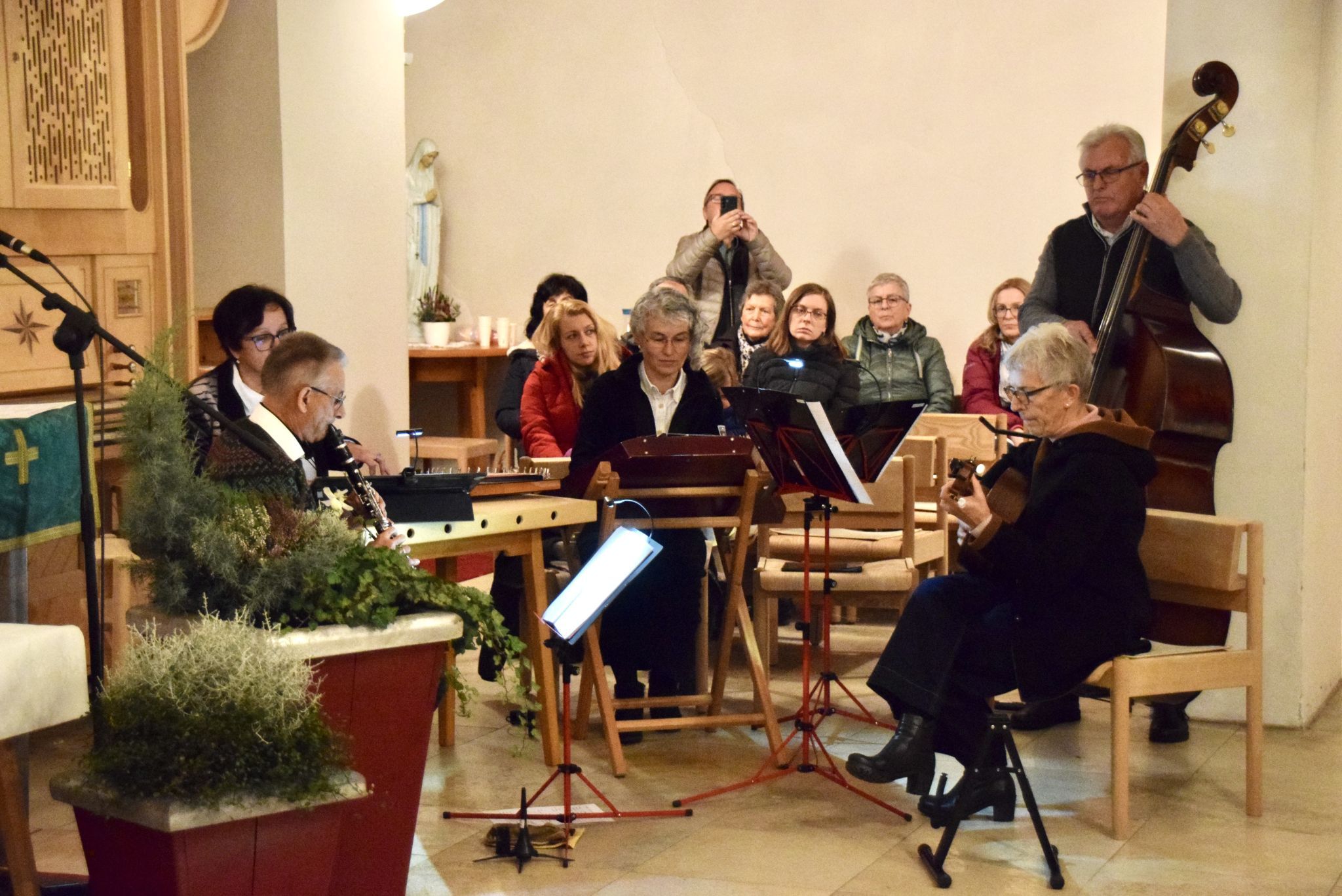 Die Feinspitz Musig folgte ebenfalls gerne der Einladung ins Montafon.