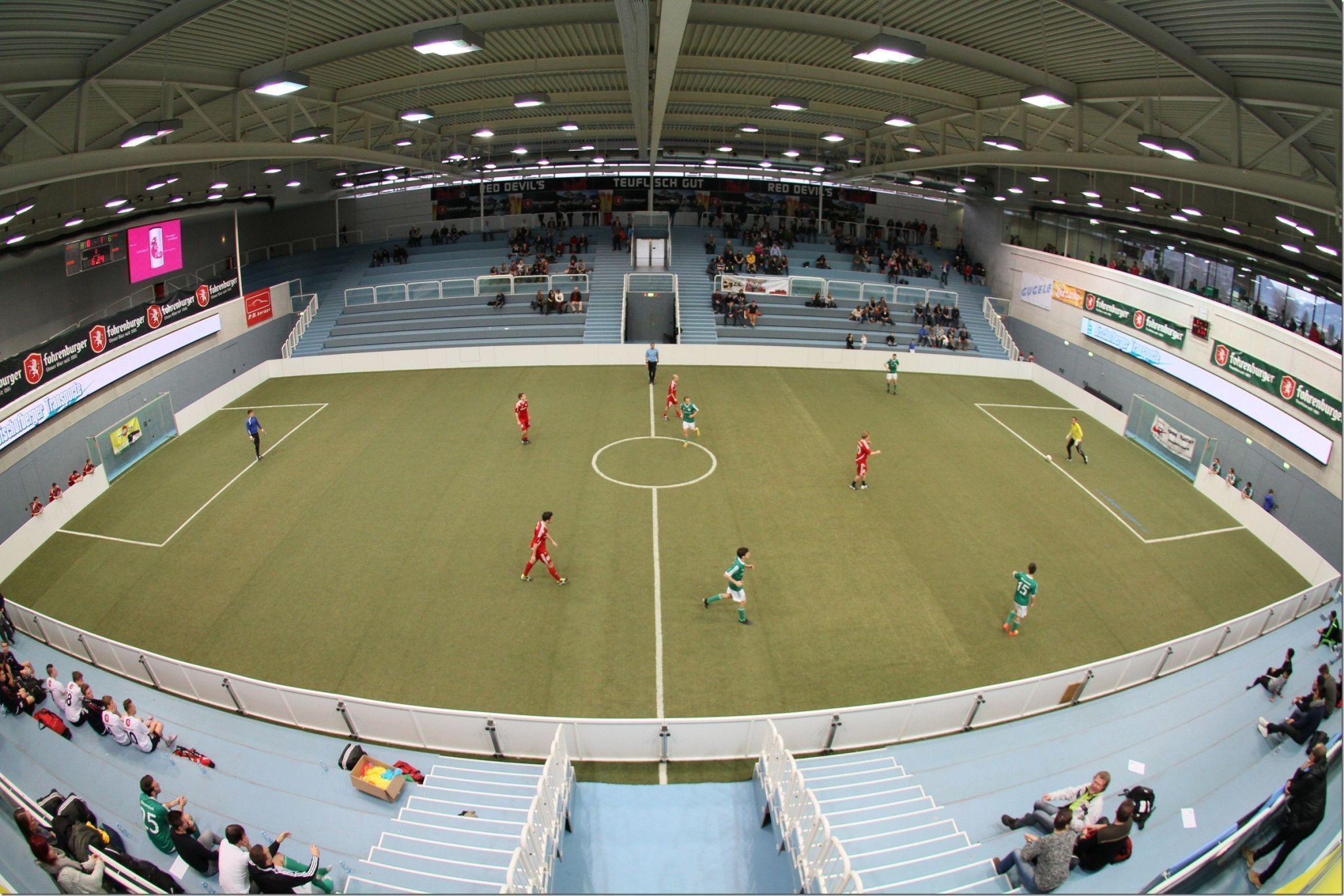 Der 12. Forstner Seehallencup in Hard steht vor der Start.