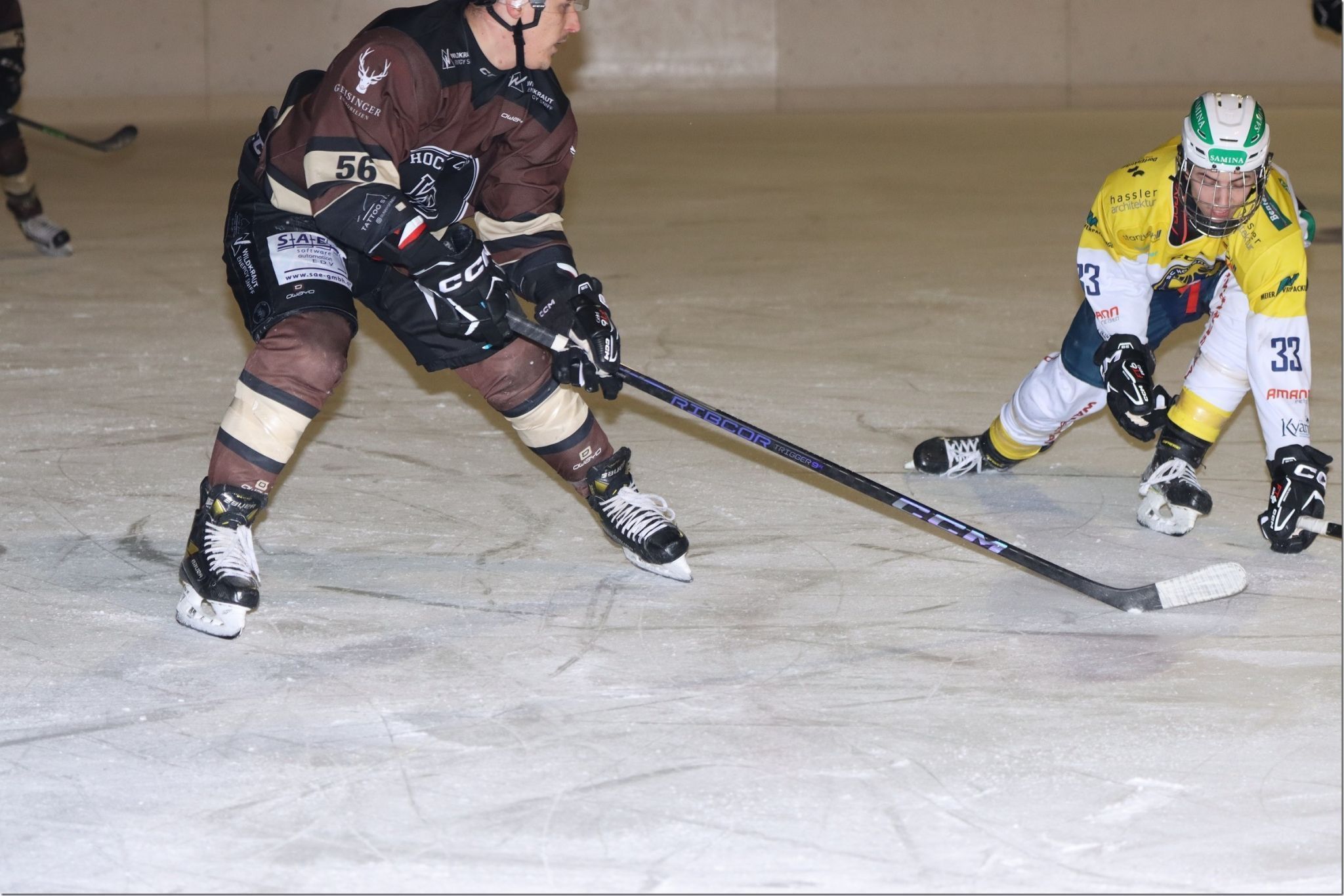 Walter Buaba hatte gegen Hohenems drei Stangenschüsse. 