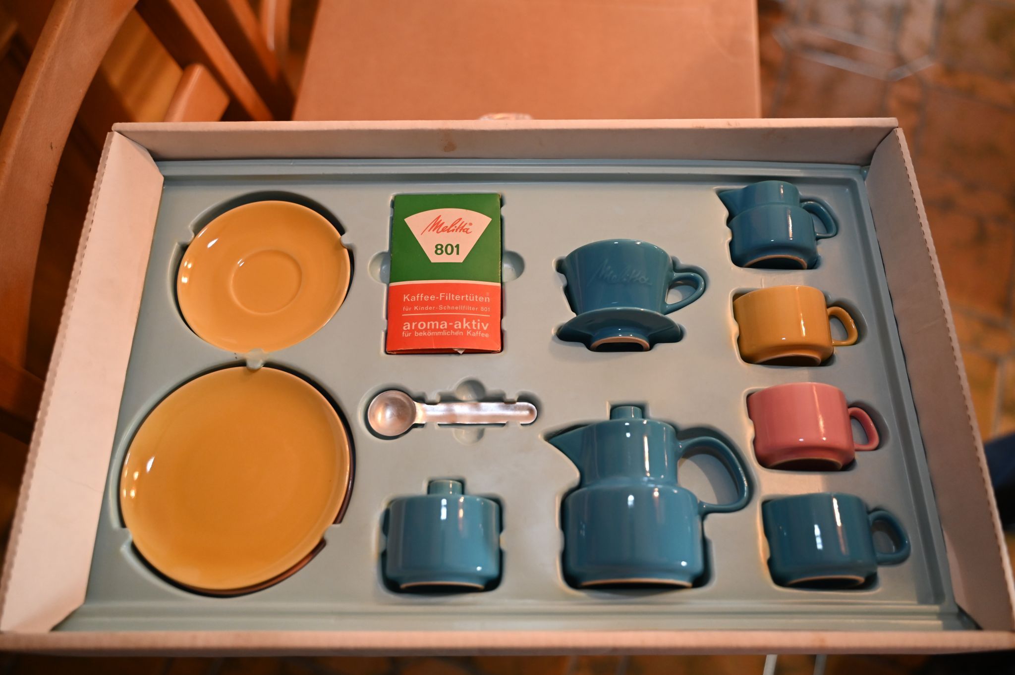 Das Melitta-Kaffeegeschirr aus den 70ern kennen noch viele.