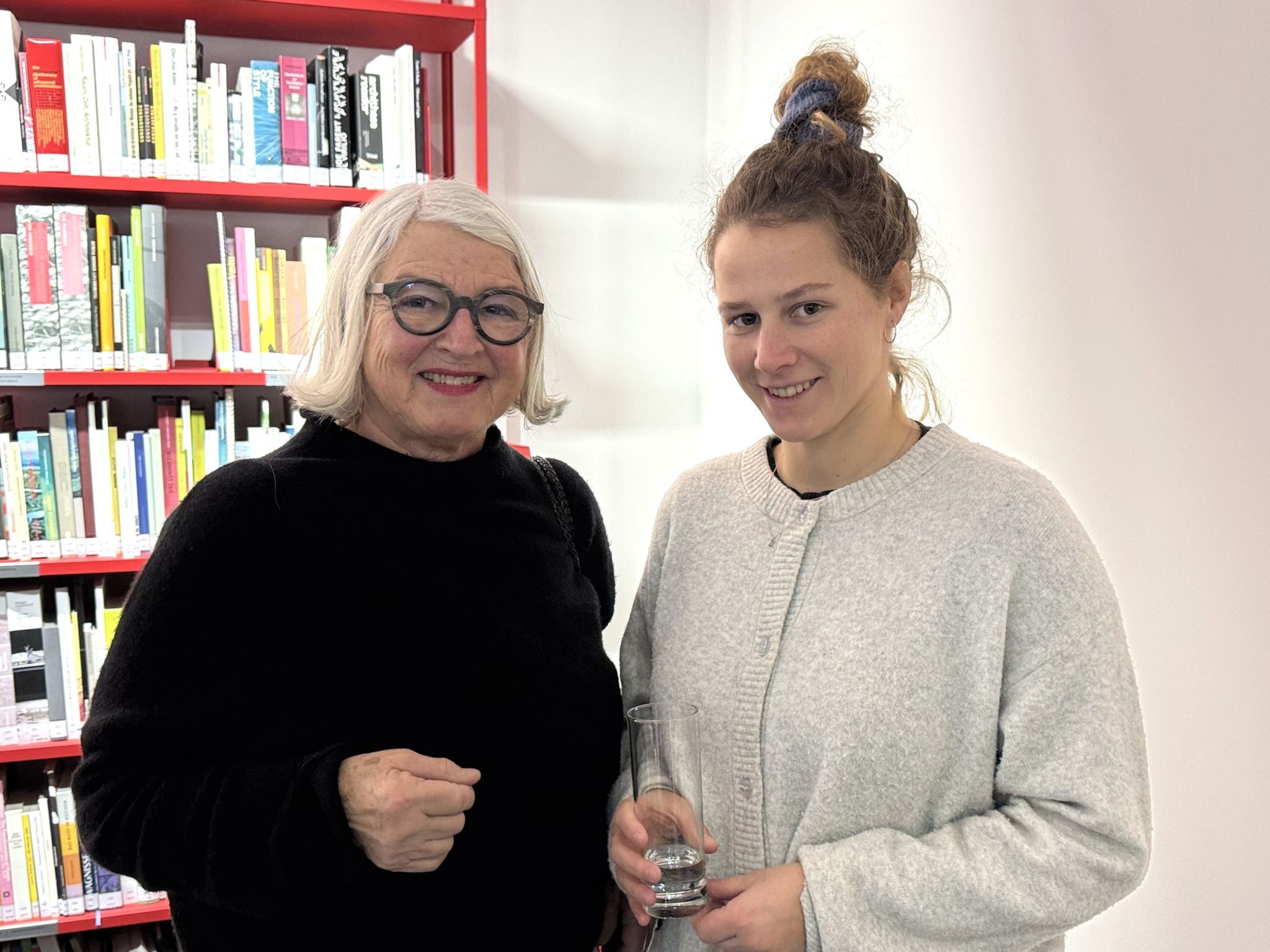 Karin Meid-Bächle kam mit Annick Bächle nach Dornbirn.