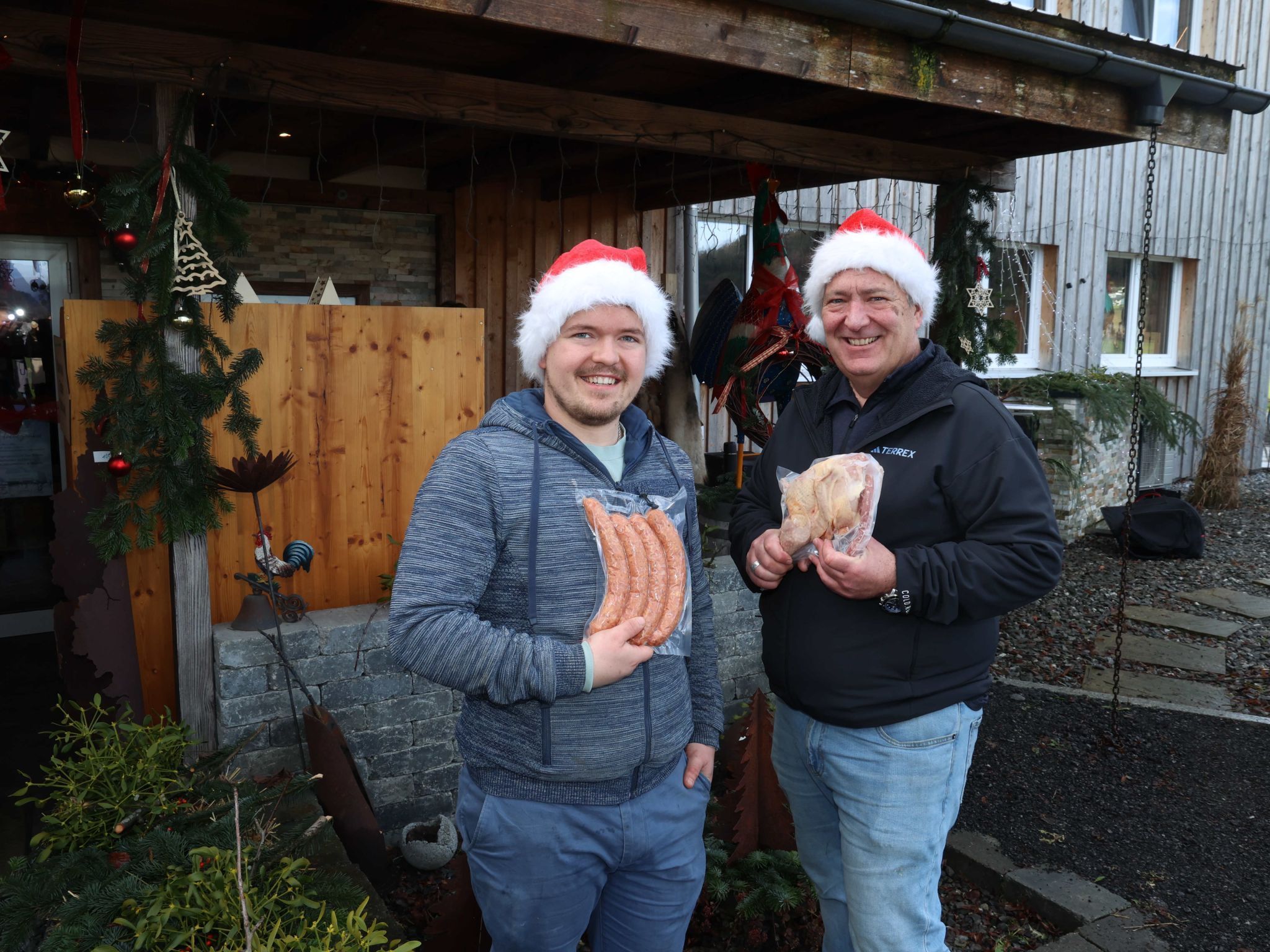 Dominic und sein Vater Daniel Bell haben die 