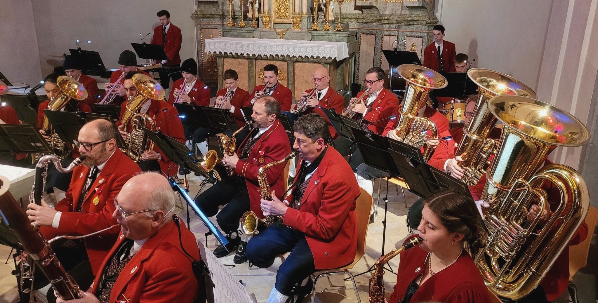 „Das traditionelle Kirchenkonzert ist unser Beitrag zu einer besinnlich gestalteten Adventszeit“, betont Helmut Immler als Vorstand des MV Lochau im Namen aller Musikantinnen und Musikanten.