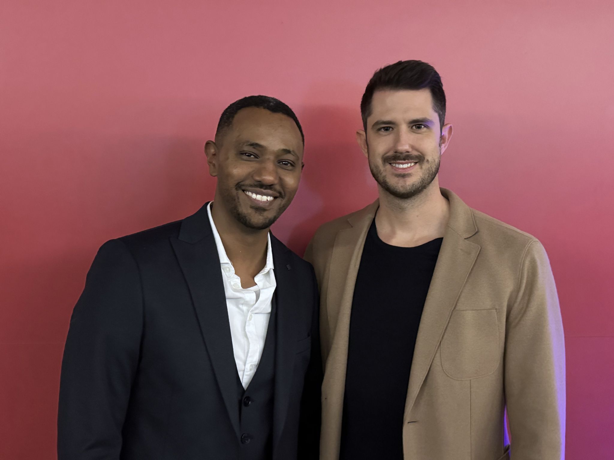 Teamleiter Tedi Mandefro und epos Geschäftsführer Julien Markoff.