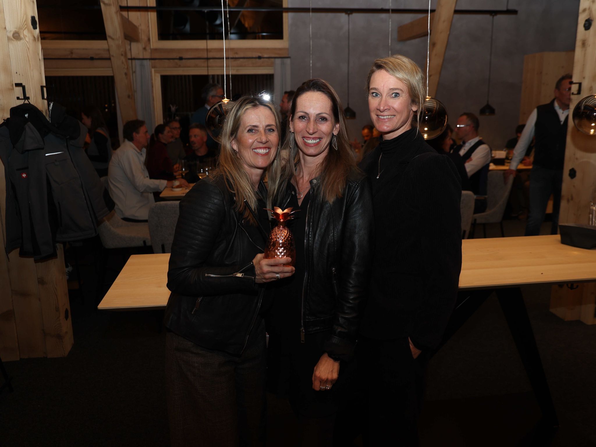 Nicole Moya Beros, Nadine Domig und Julia Heising.