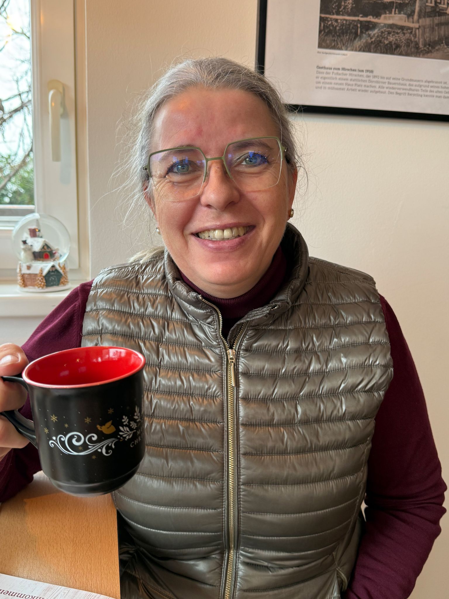 Wünscht Walter Mair viel Erfolg: Andrea Braun.