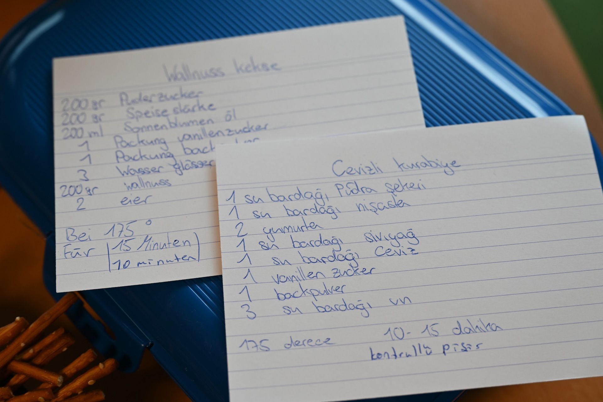 Ilknur hat das Walnußrezept auch auf türkisch übersetzt.