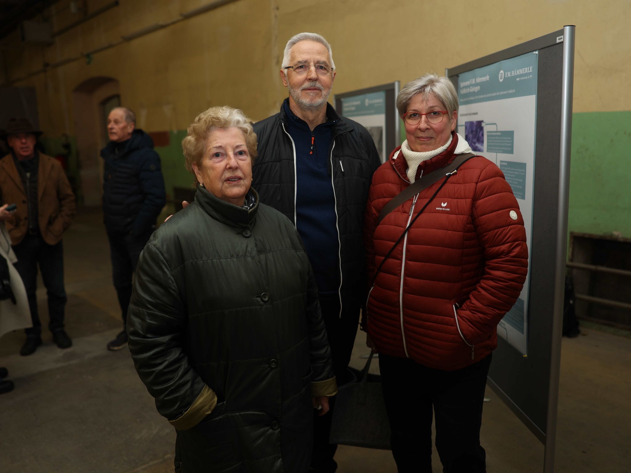 Christine Wesely, Rainer und Angelika Meetzler.