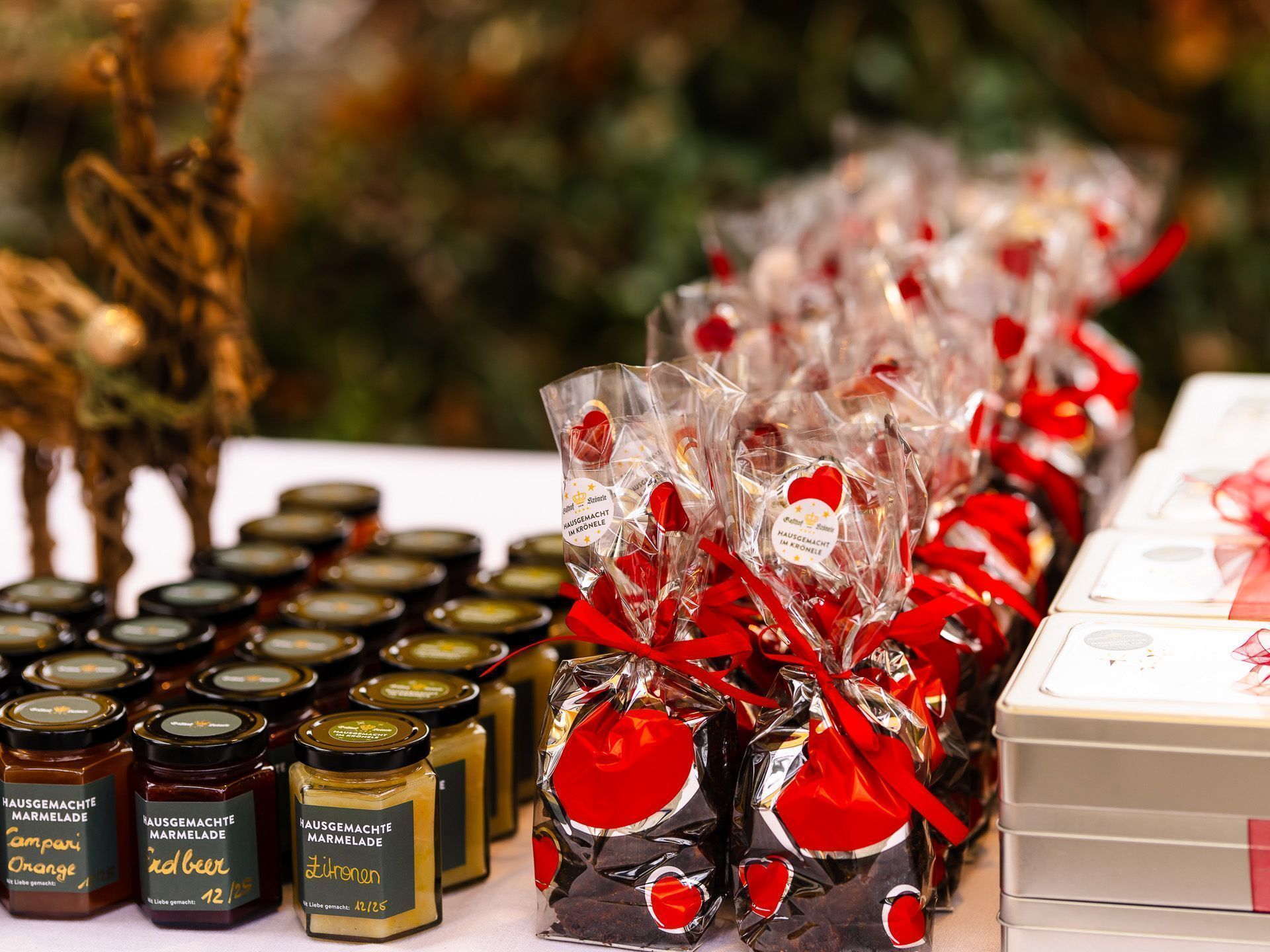 Auch das Krönele hat selbstgemachte Leckereien verkauft. (Krönele)