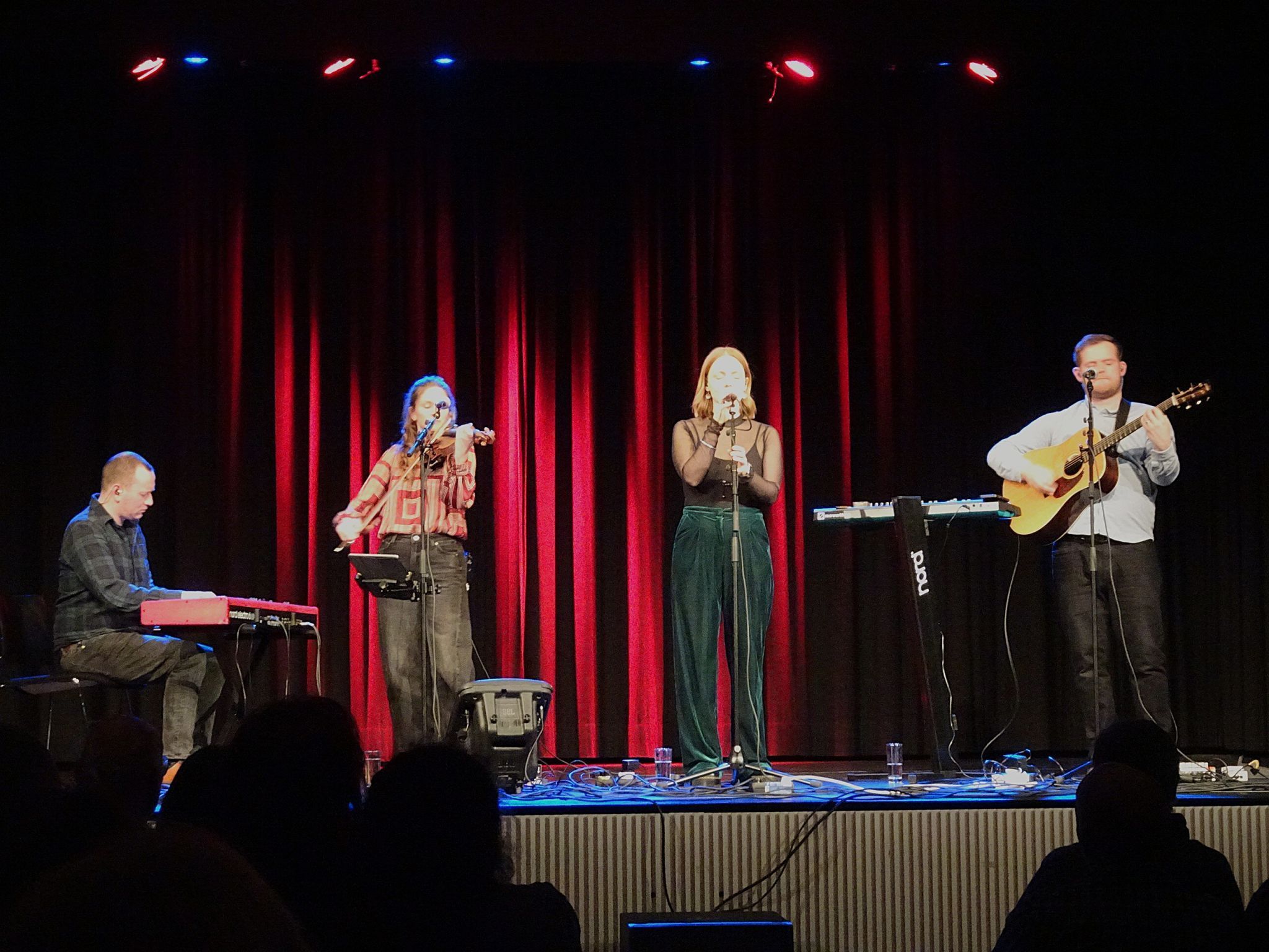 Zauberhafte Klänge aus Schottland gab es beim Finale von Sounding Islands. 