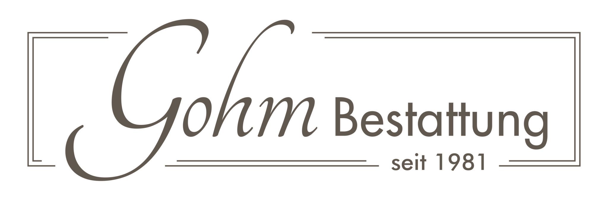 Bestattung Gohm Logo