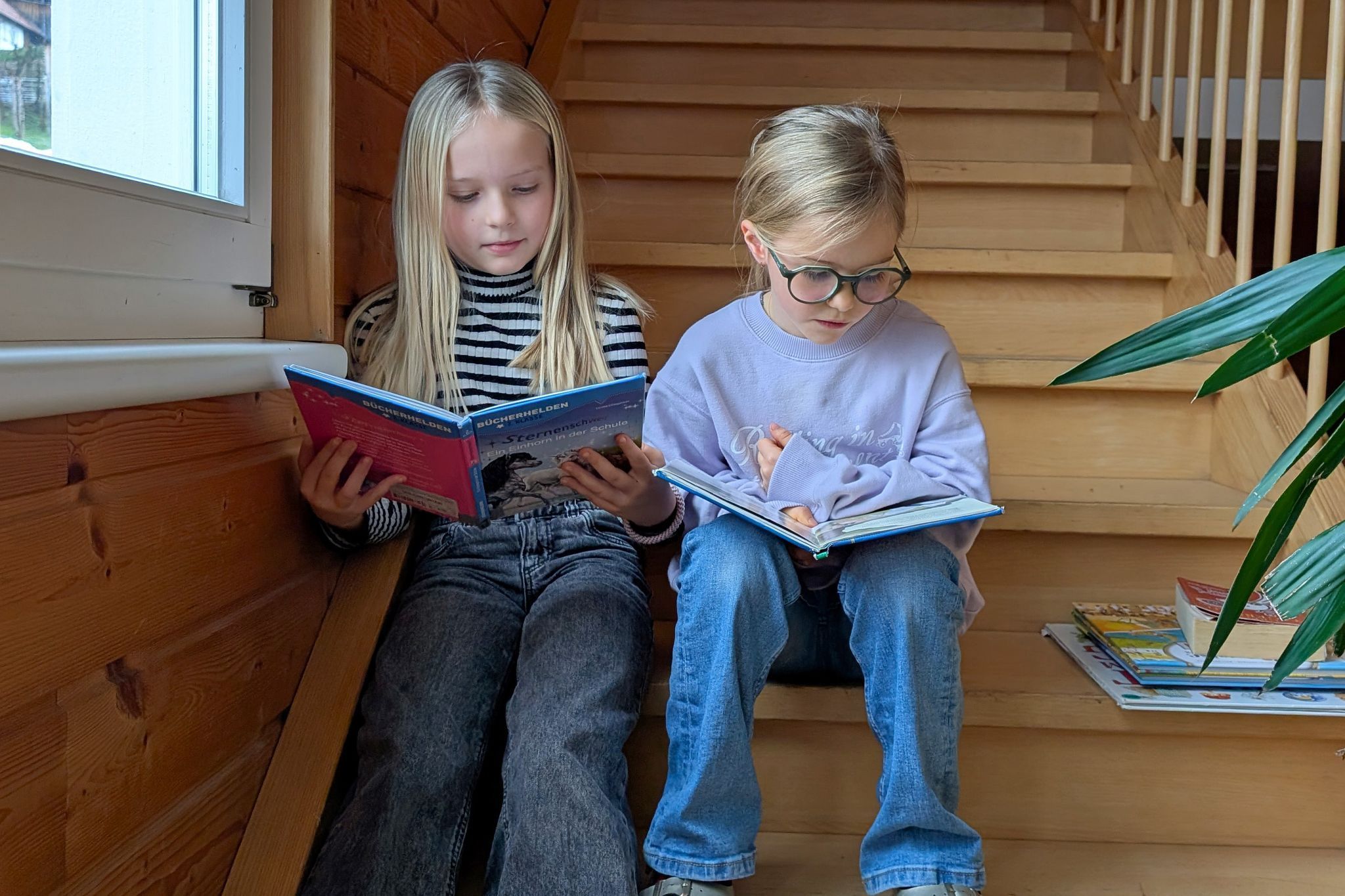 Bis 17. Dezember lesen die Kehlegger Volksschüler noch so viele Seiten wie möglich.