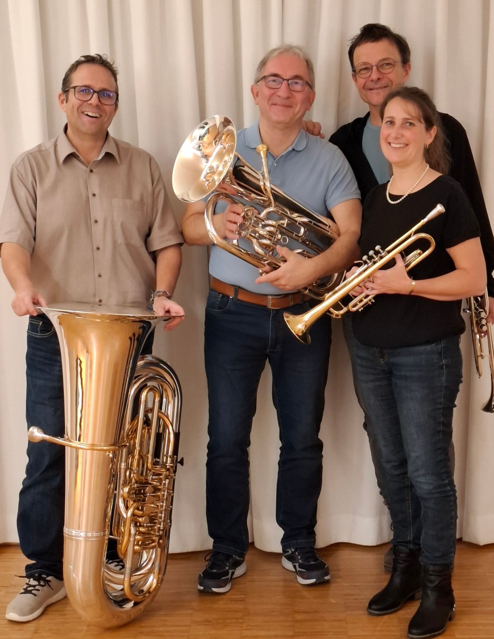 Ensemble Rost&Blech spielt am Sonntag im Hof. 