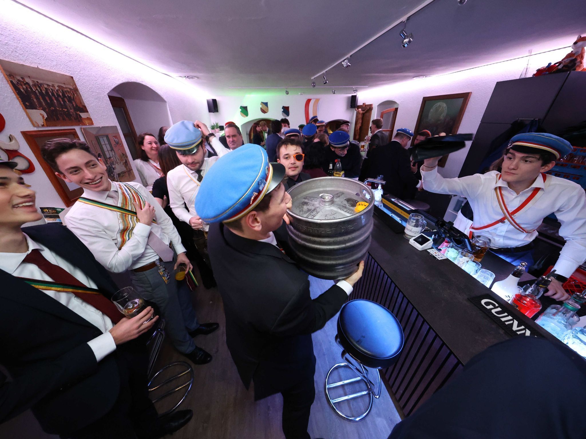 Für Nachschub war gesorgt.