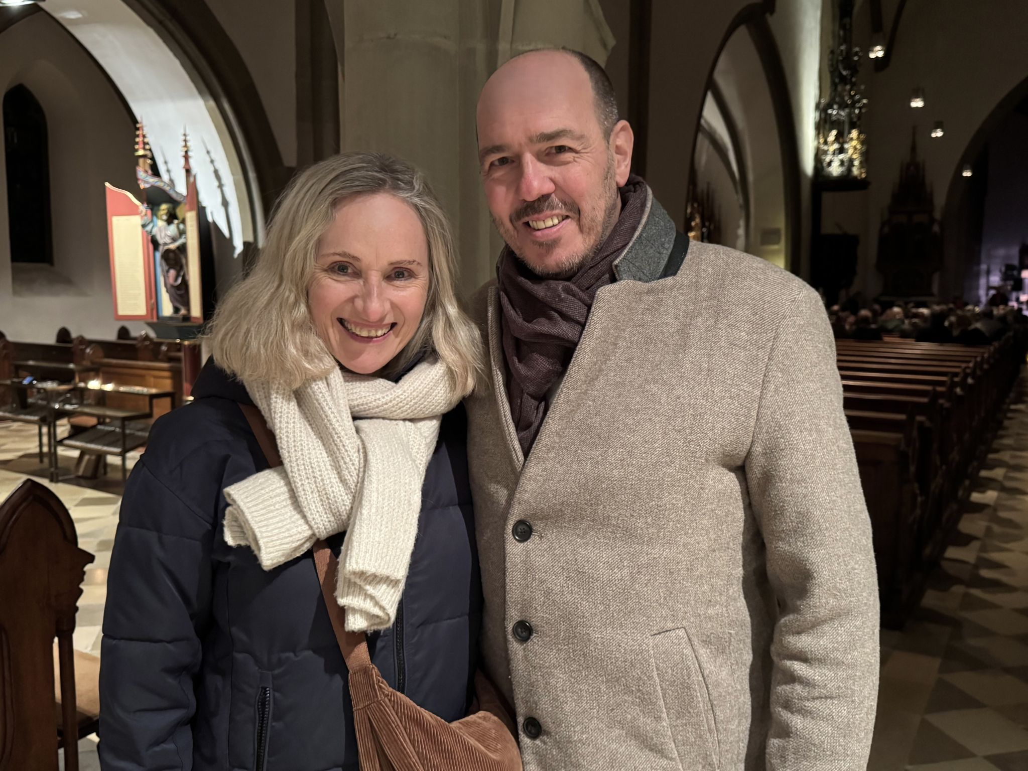 Margot Becker und Frank Lichtmess.