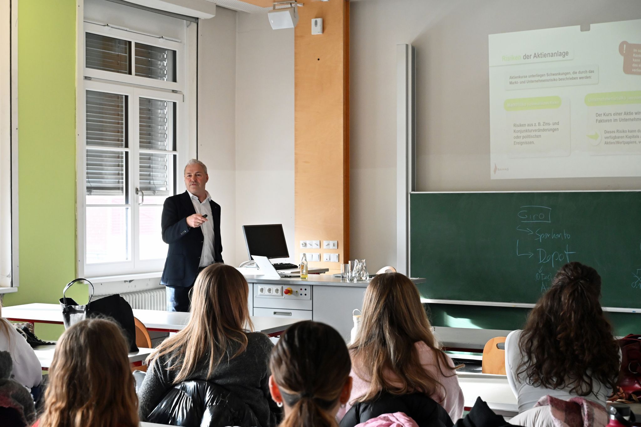 Auch Aktienanlagen waren ein Thema beim Zukunftstag.