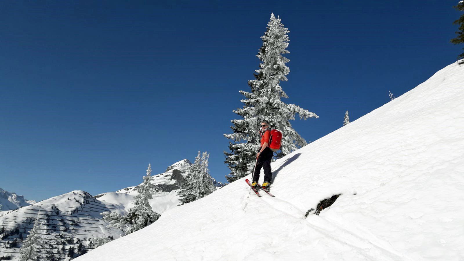 Im Winter unternimmt Veronika Drexel gerne Skitouren in den heimischen Bergen. @privat