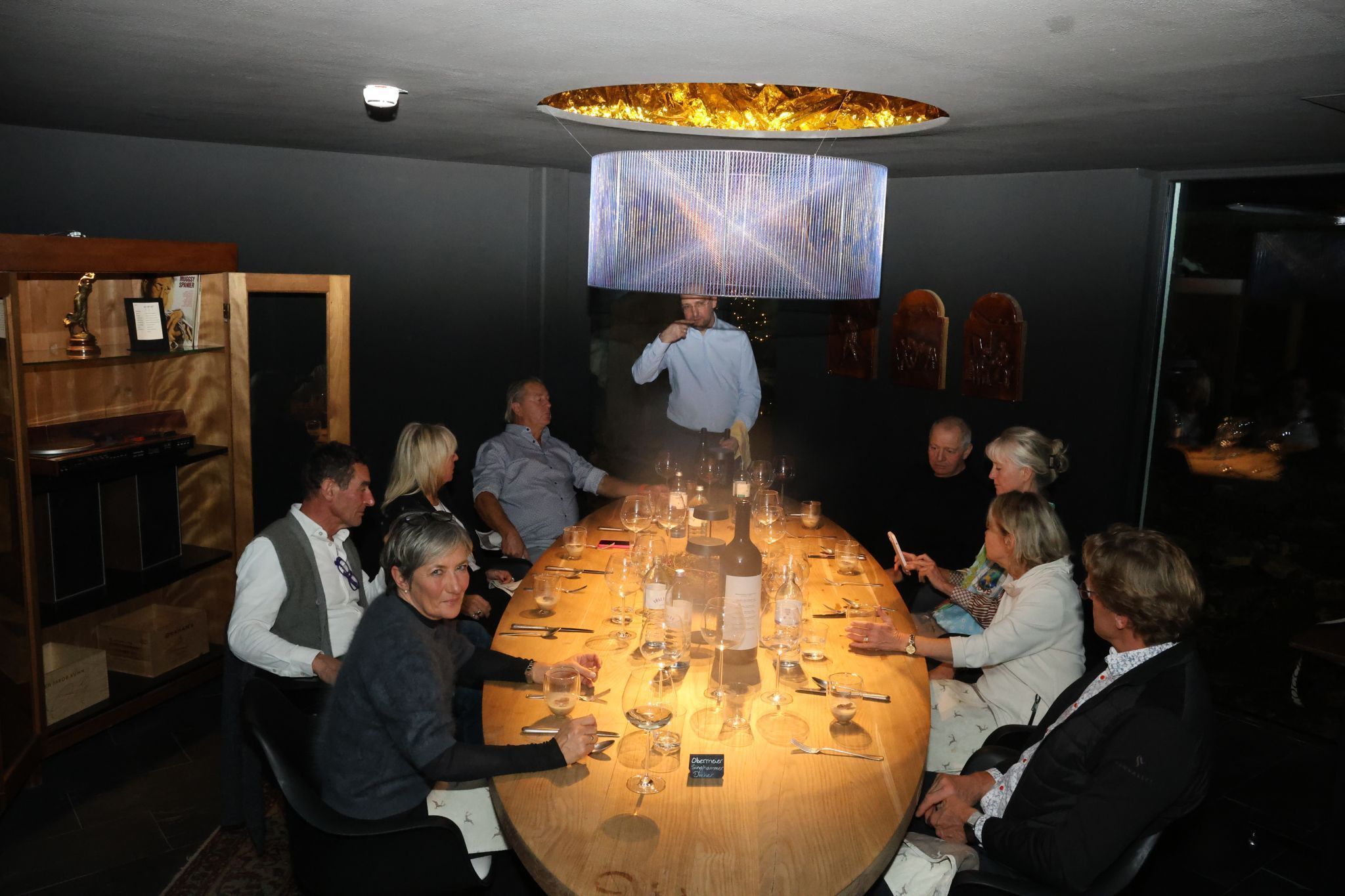 Der Achtertisch des Benefiz-