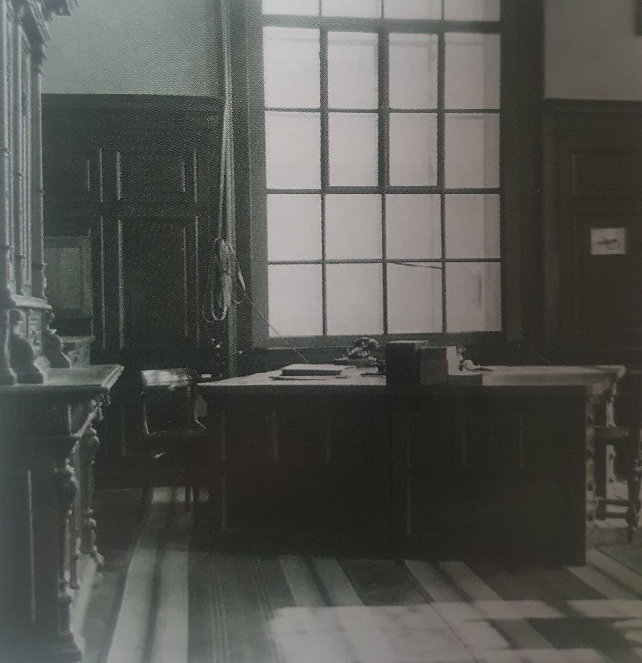 Direktorenbüro um 1920, Foto: Privat