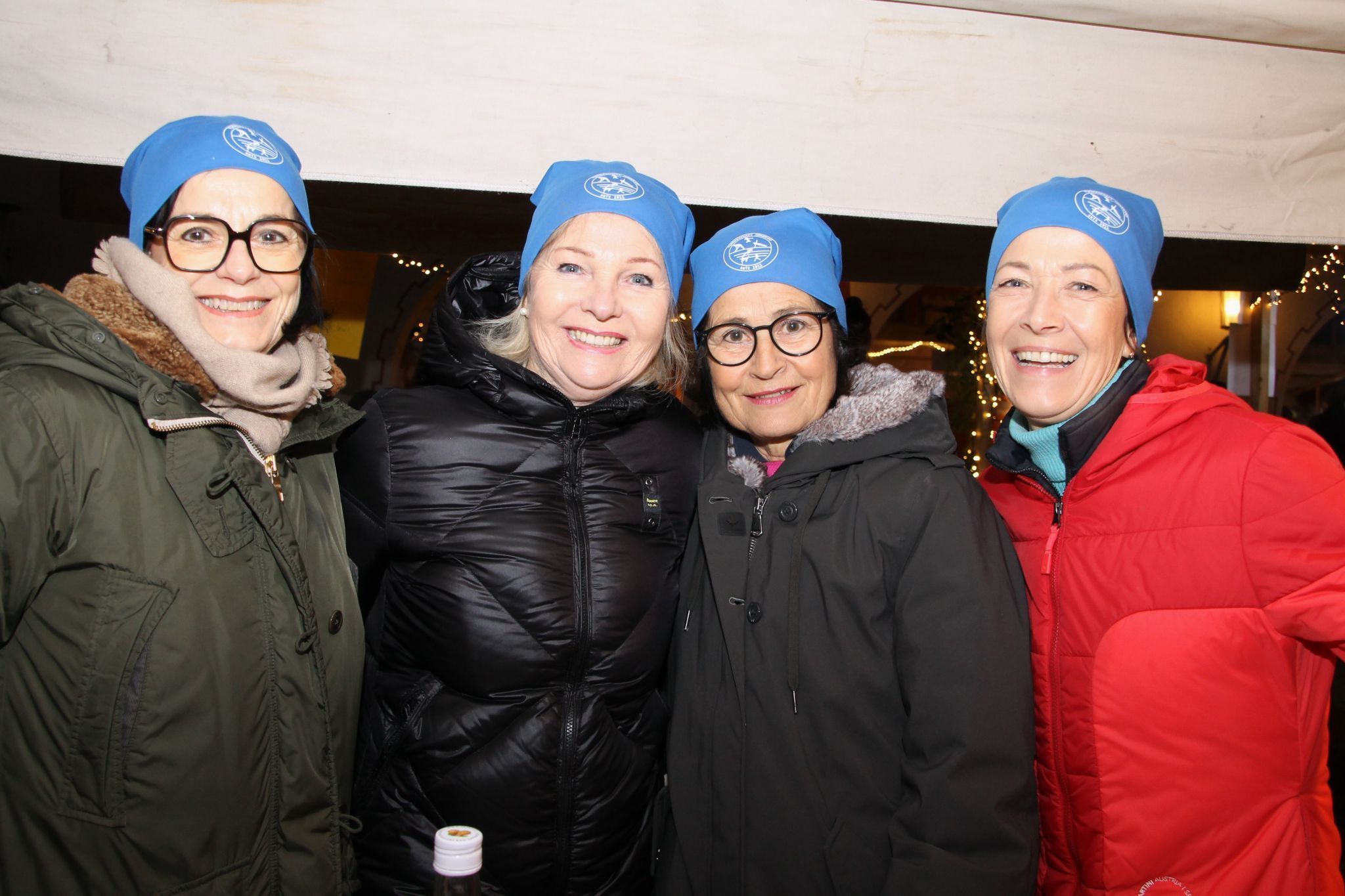 Fixstarter beim Weihnachtsmarkt: Die Damen der Turnerschaft Hörbranz