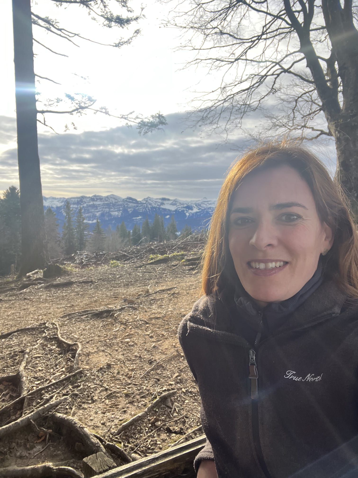 In der Natur schöpft sie Kraft. (Quelle: privat)