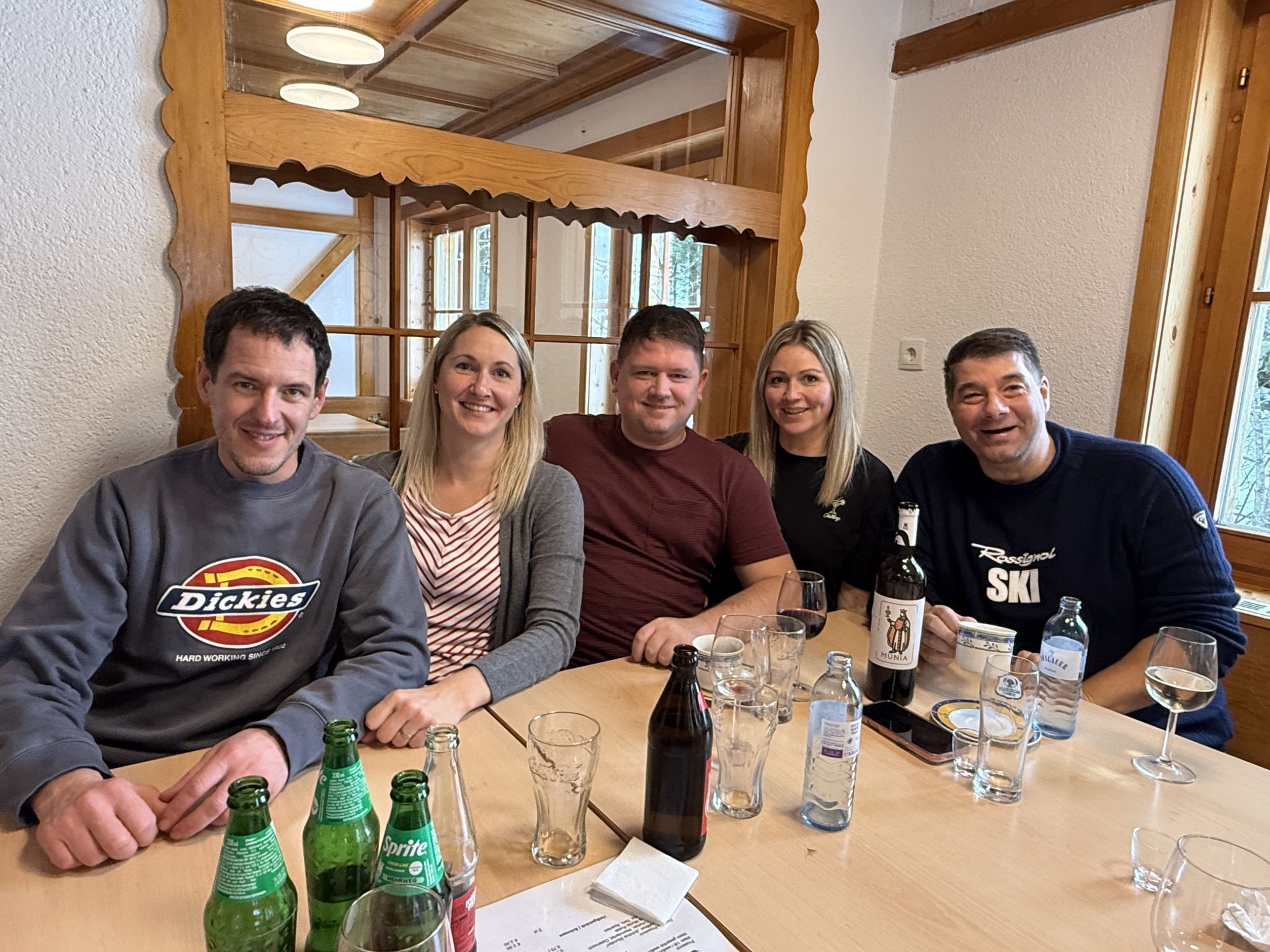 Gäste beim Hock zum 50jährigen Jubiläum