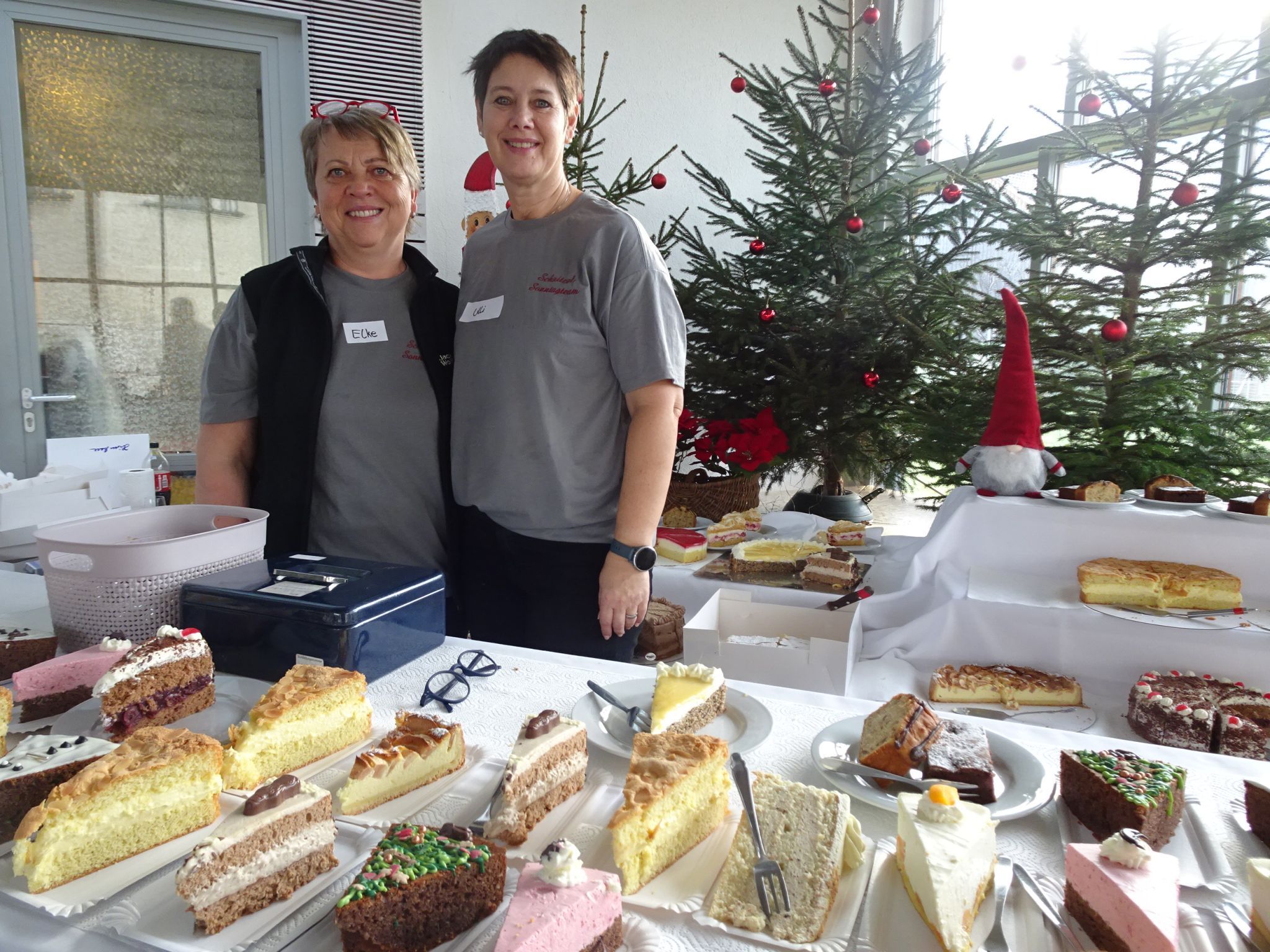 Auch das Kuchenbuffet konnte sich sehen lassen
