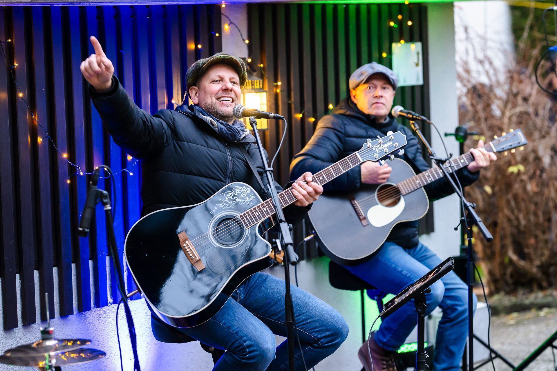 Für musikalische Unterhaltung sorgte die Band 