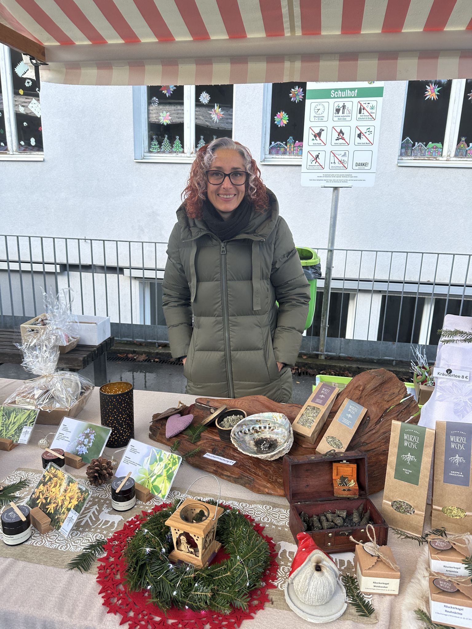 Bei Catrin Boot waren Natur- und Kräuterprodukte erhältlich