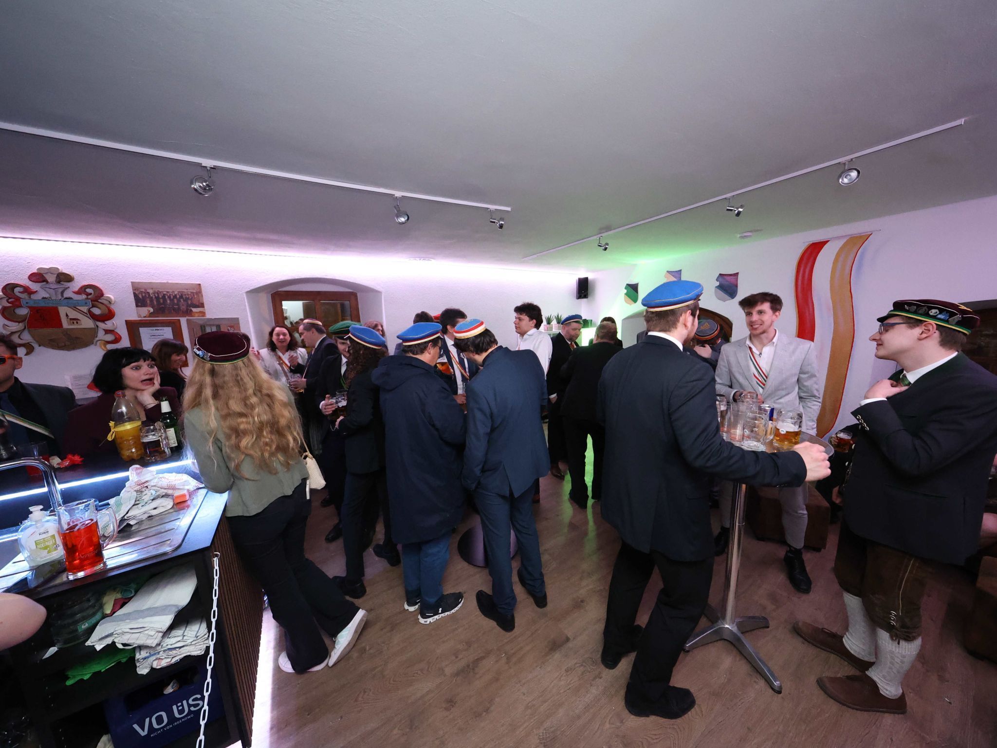 Auch Tanzen war beim Ausklang auf der Bude angesagt.