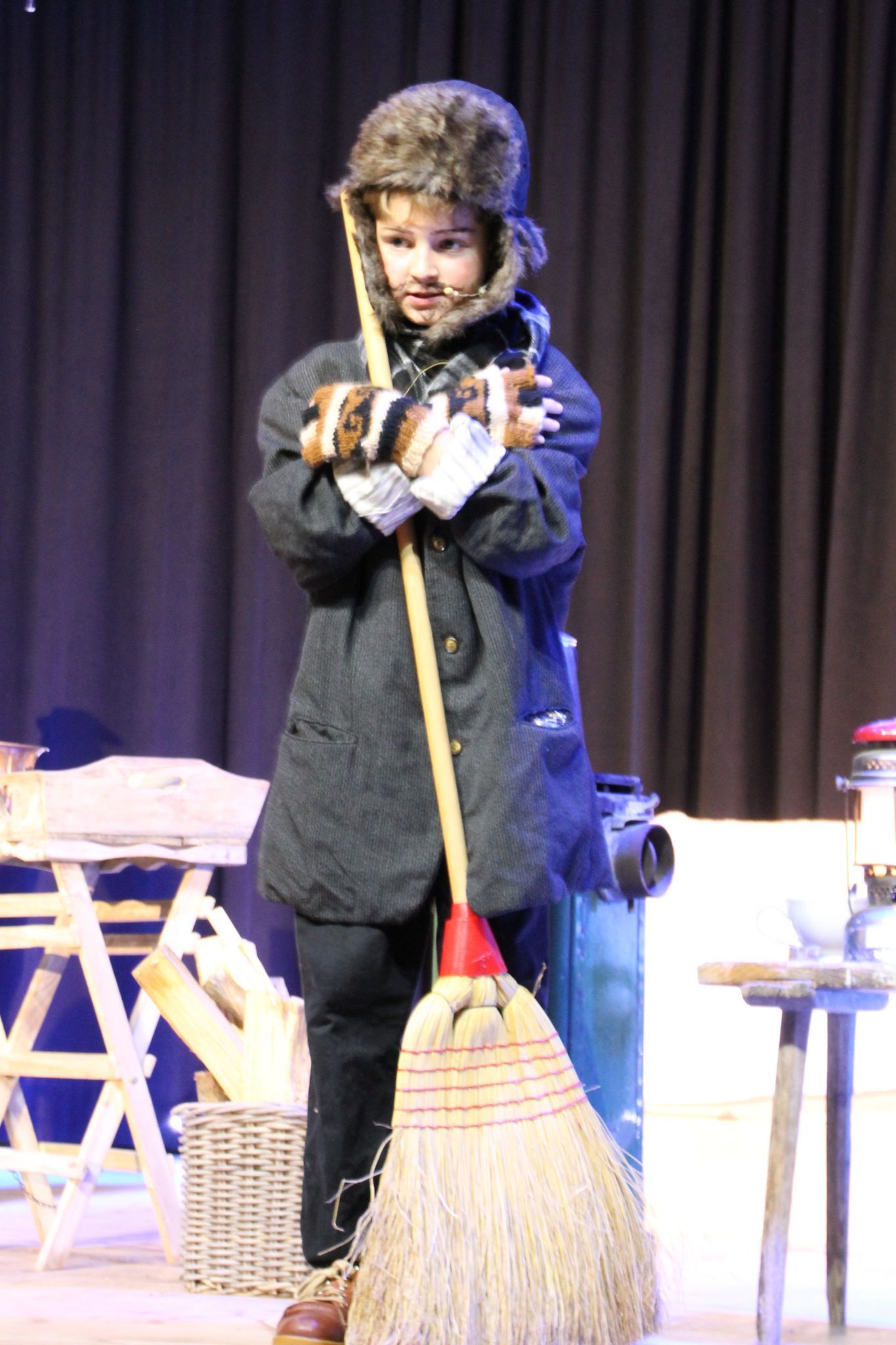 Linus Flatz in der Rolle als 